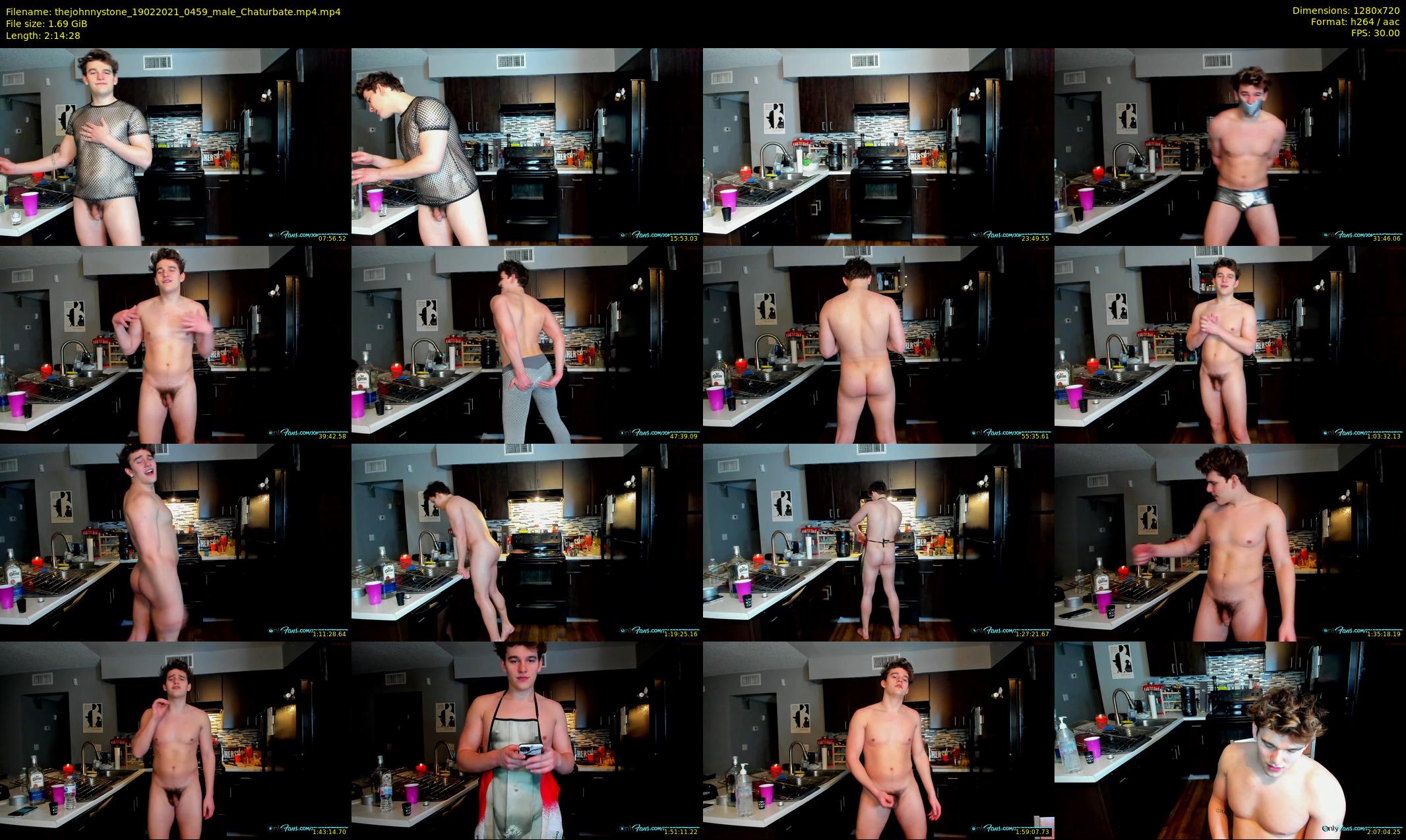 thejohnnystone — 135 minute Chaturbate male cam show recording, 720p, Feb 19, 2021