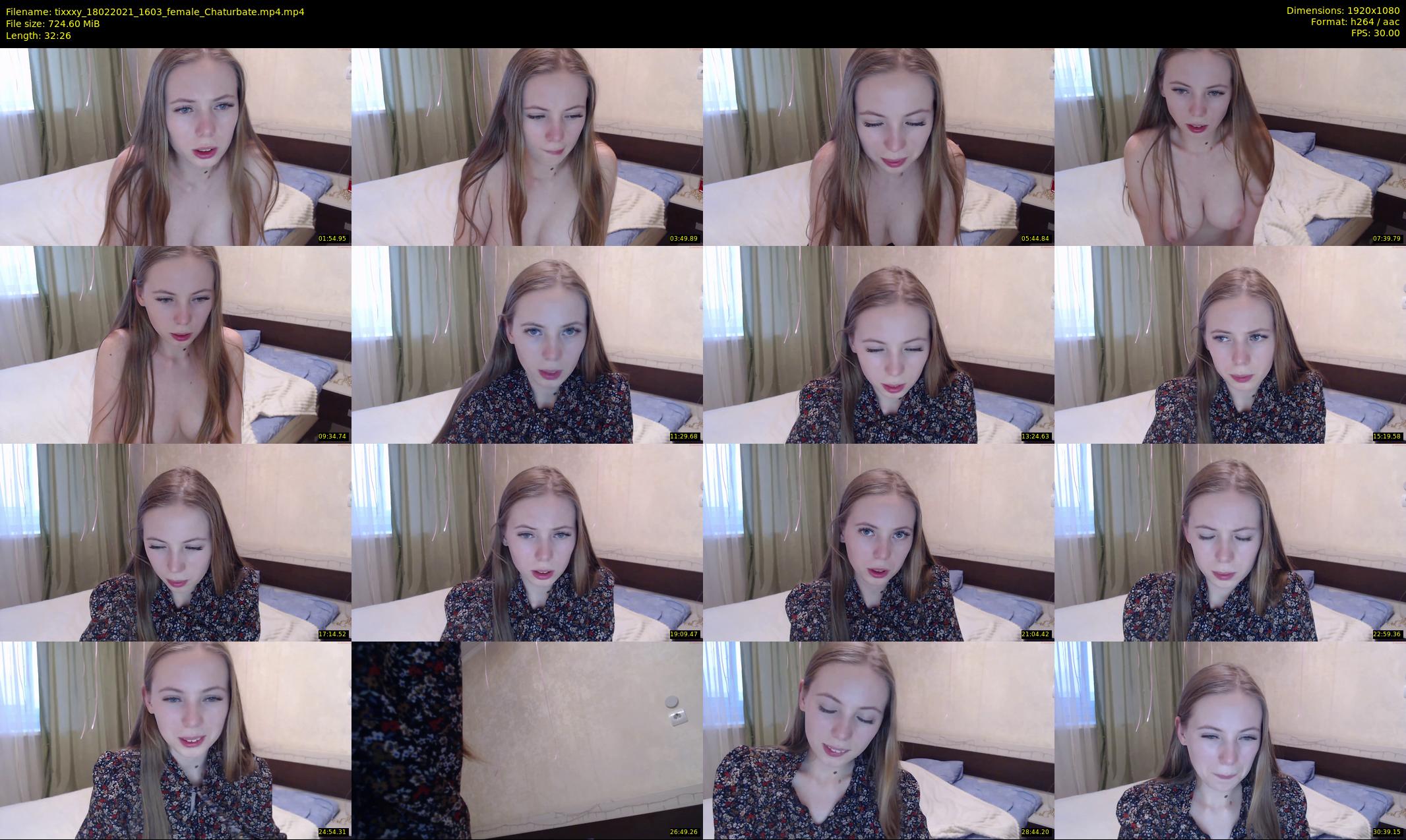 tixxxy — 33 minute Chaturbate female cam show recording, 1080p, Feb 18, 2021