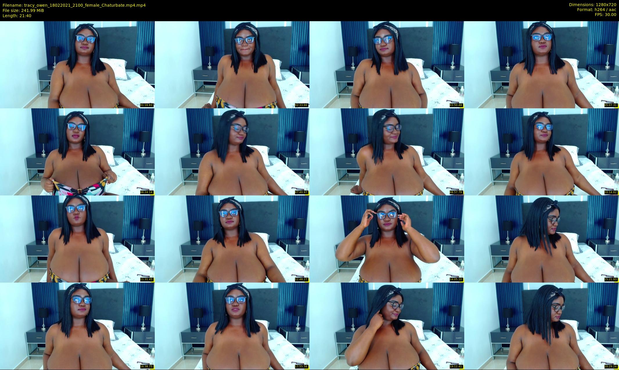 tracy_owen — 22 minute Chaturbate female cam show recording, 720p, Feb 18, 2021