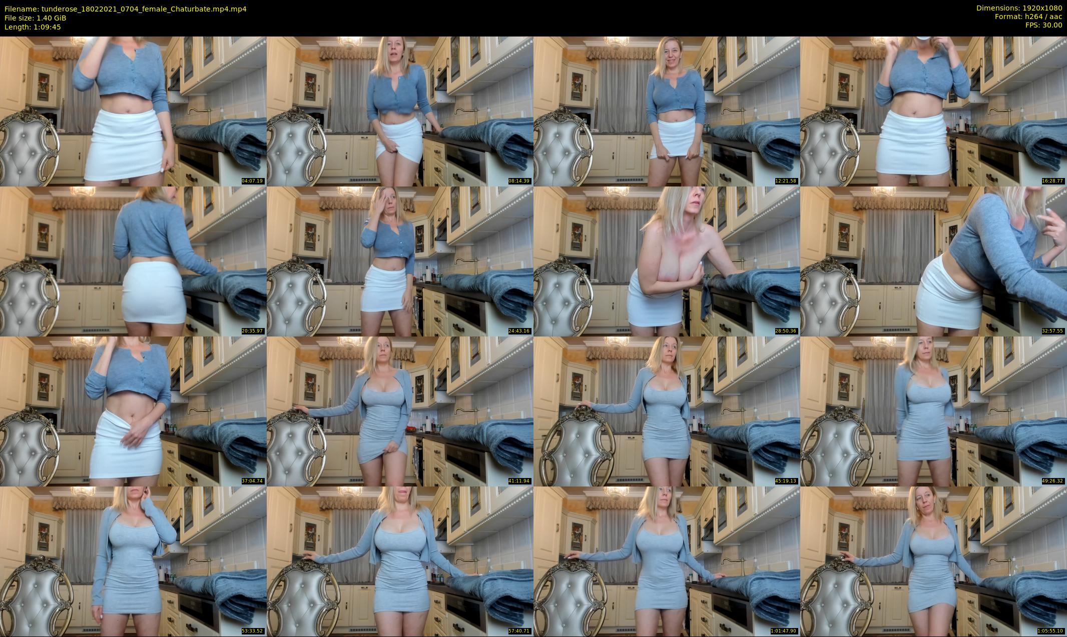 tunderose — 70 minute Chaturbate female cam show recording, 1080p, Feb 18, 2021