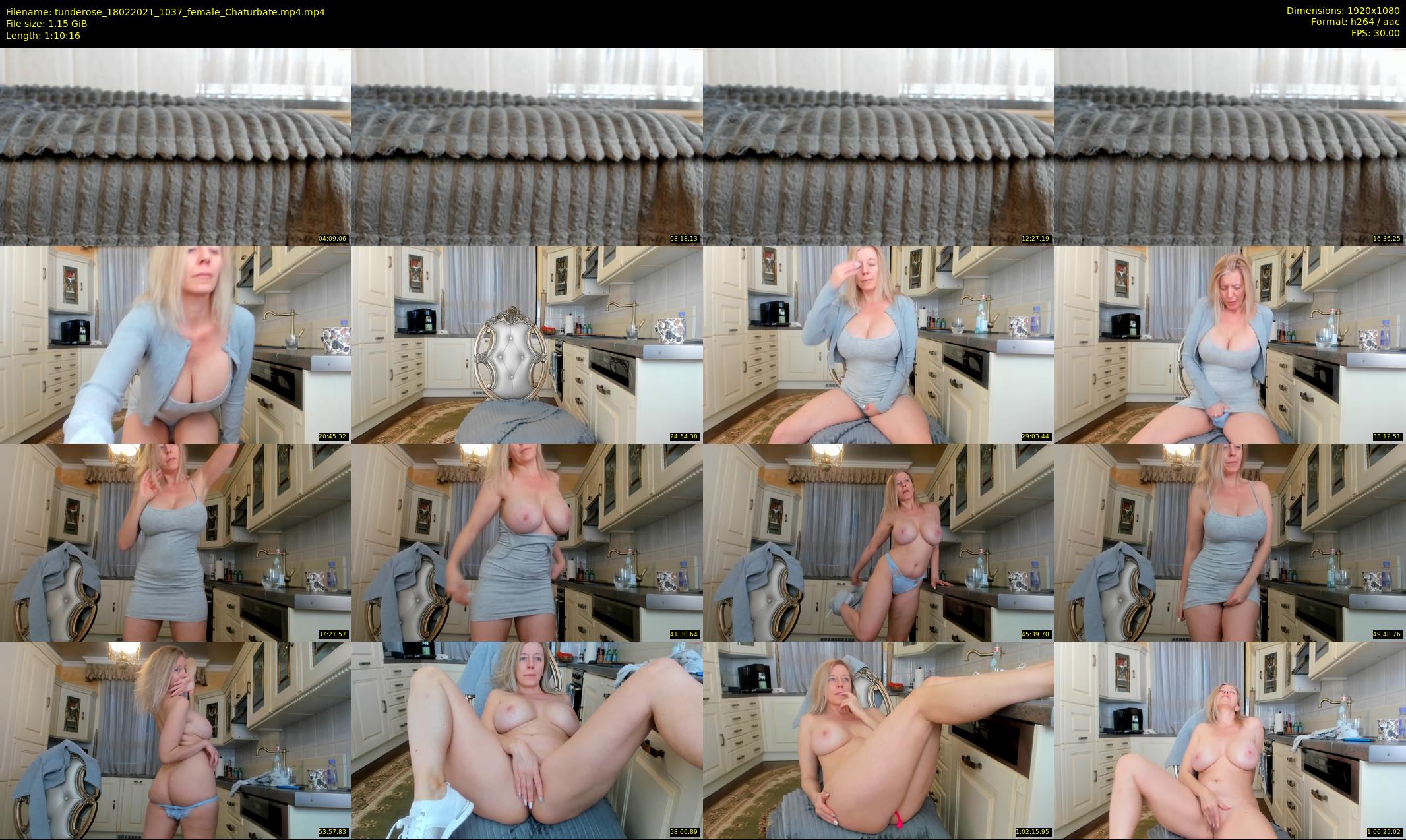 tunderose — 71 minute Chaturbate female cam show recording, 1080p, Feb 18, 2021