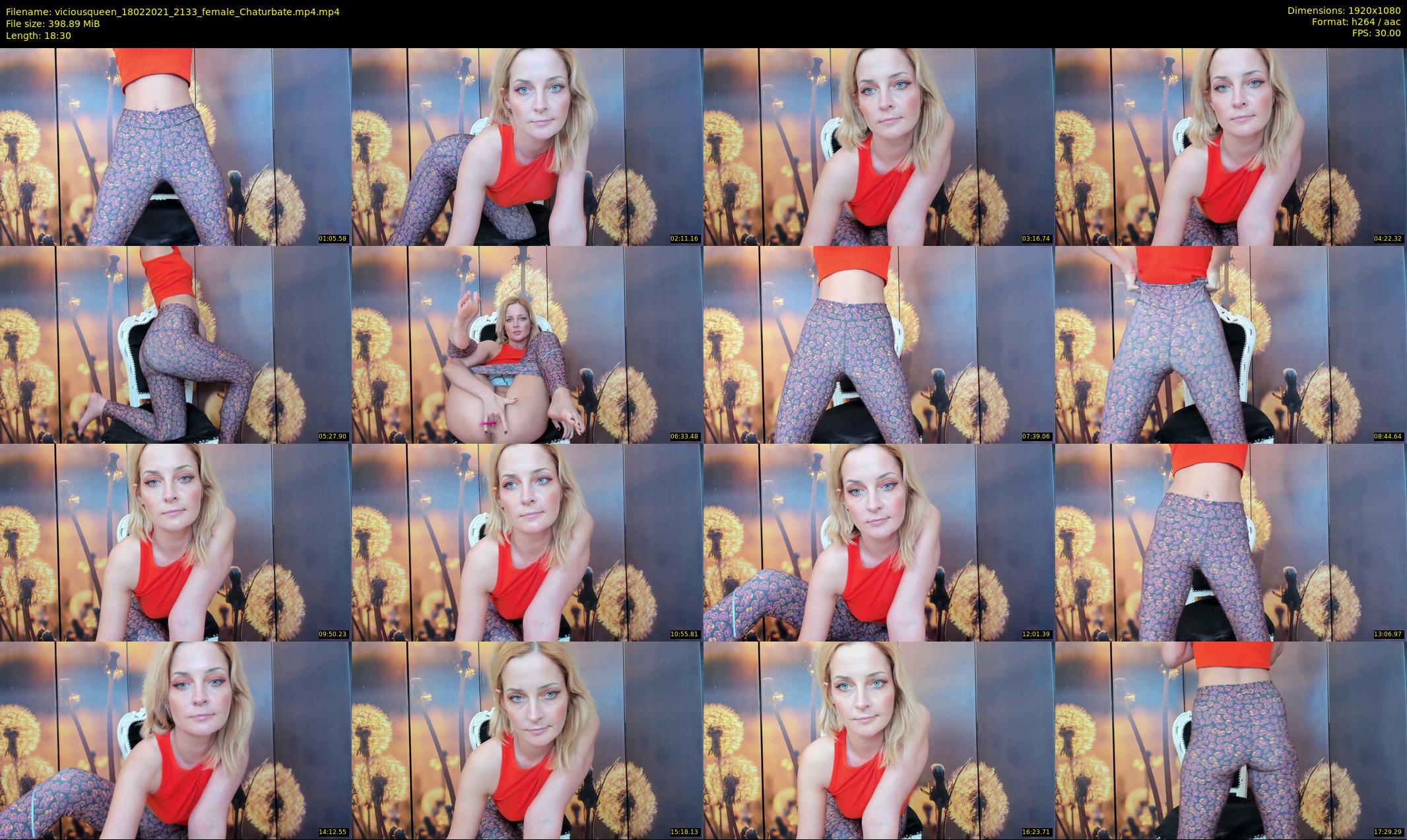 viciousqueen — 19 minute Chaturbate female cam show recording, 1080p, Feb 18, 2021