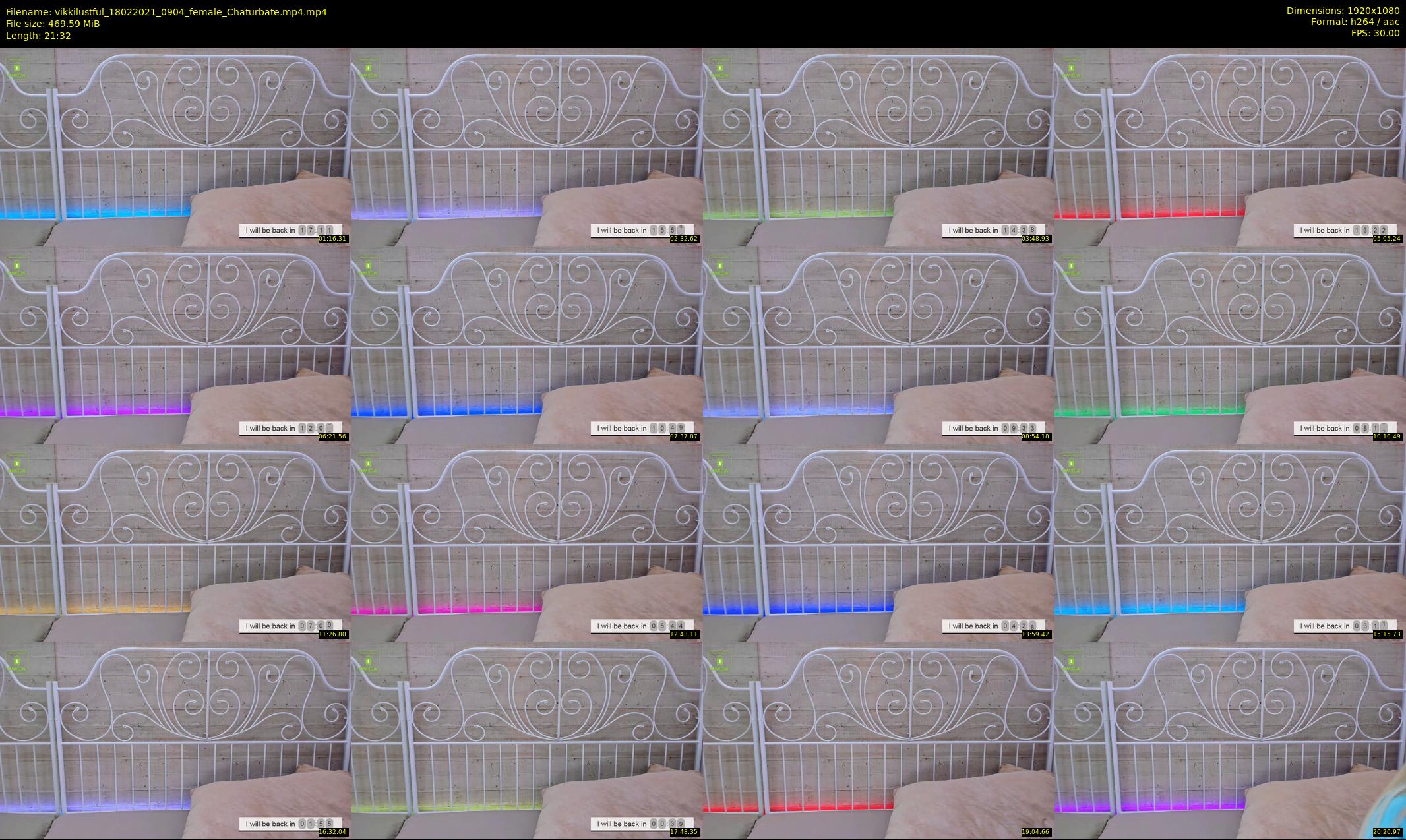 vikkilustful — 22 minute Chaturbate female cam show recording, 1080p, Feb 18, 2021