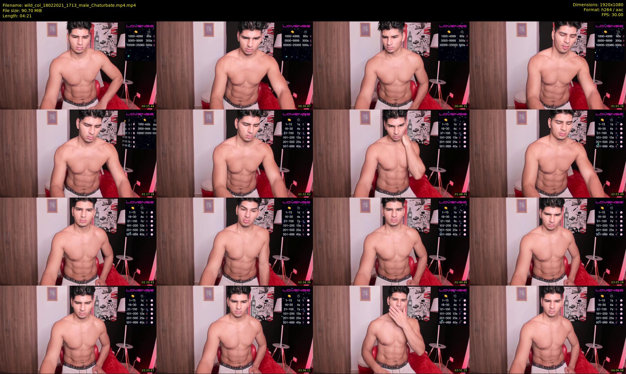 wild_col — 5 minute Chaturbate male cam show recording, 1080p, Feb 18, 2021