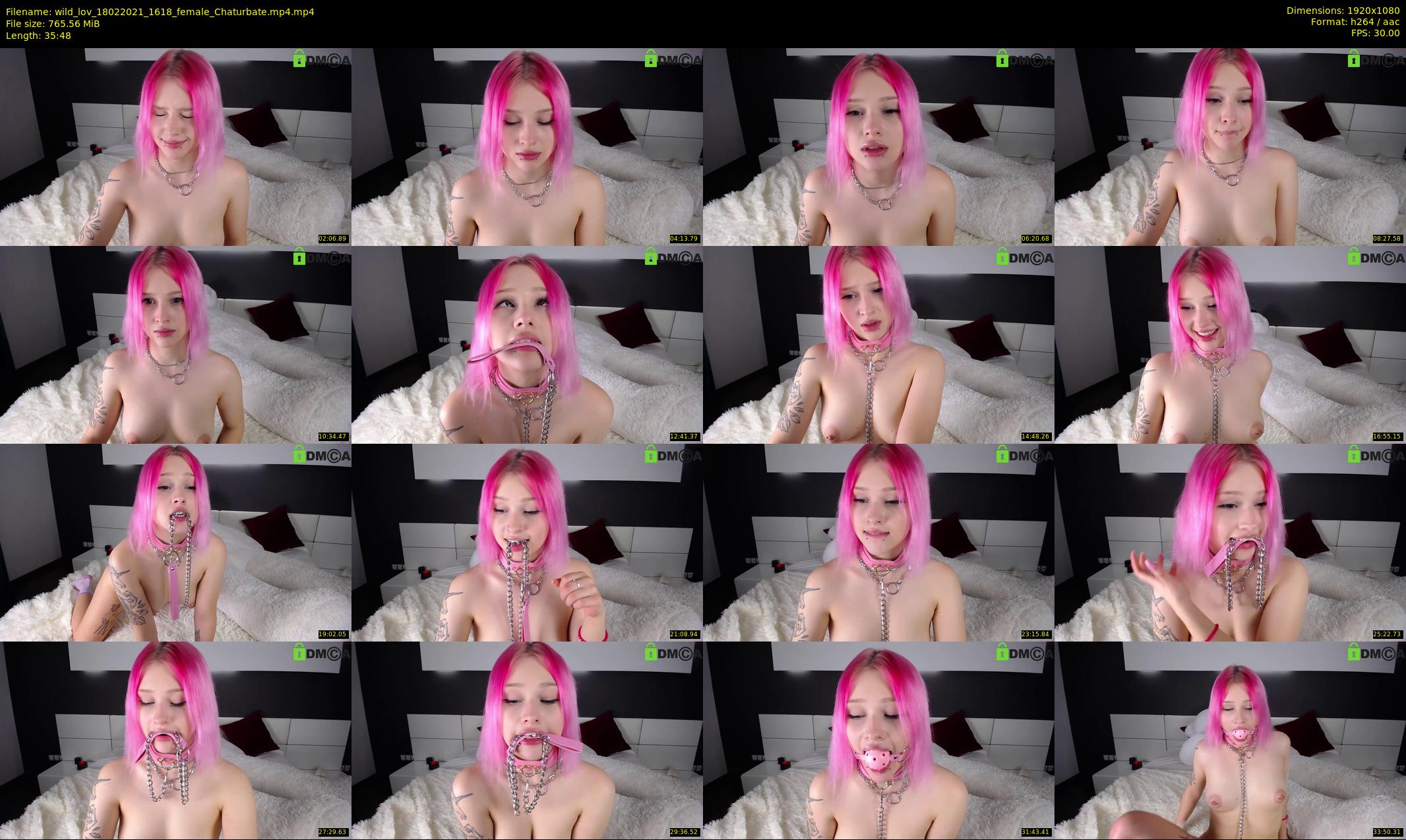 wild_lov — 36 minute Chaturbate female cam show recording, 1080p, Feb 18, 2021