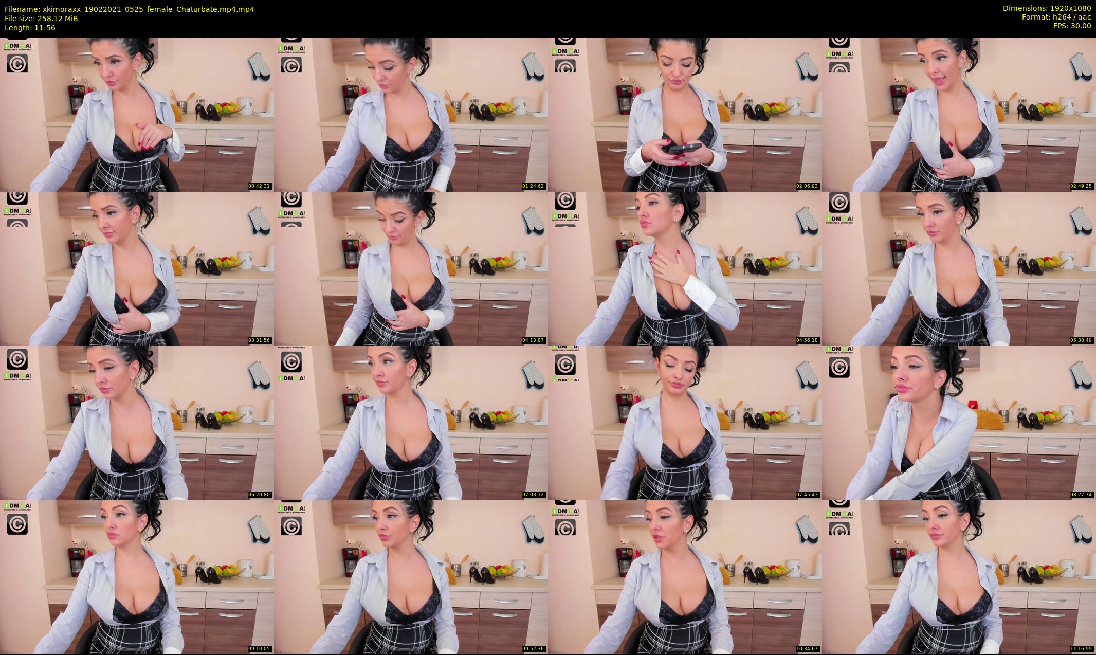 xkimoraxx — 12 minute Chaturbate female cam show recording, 1080p, Feb 19, 2021