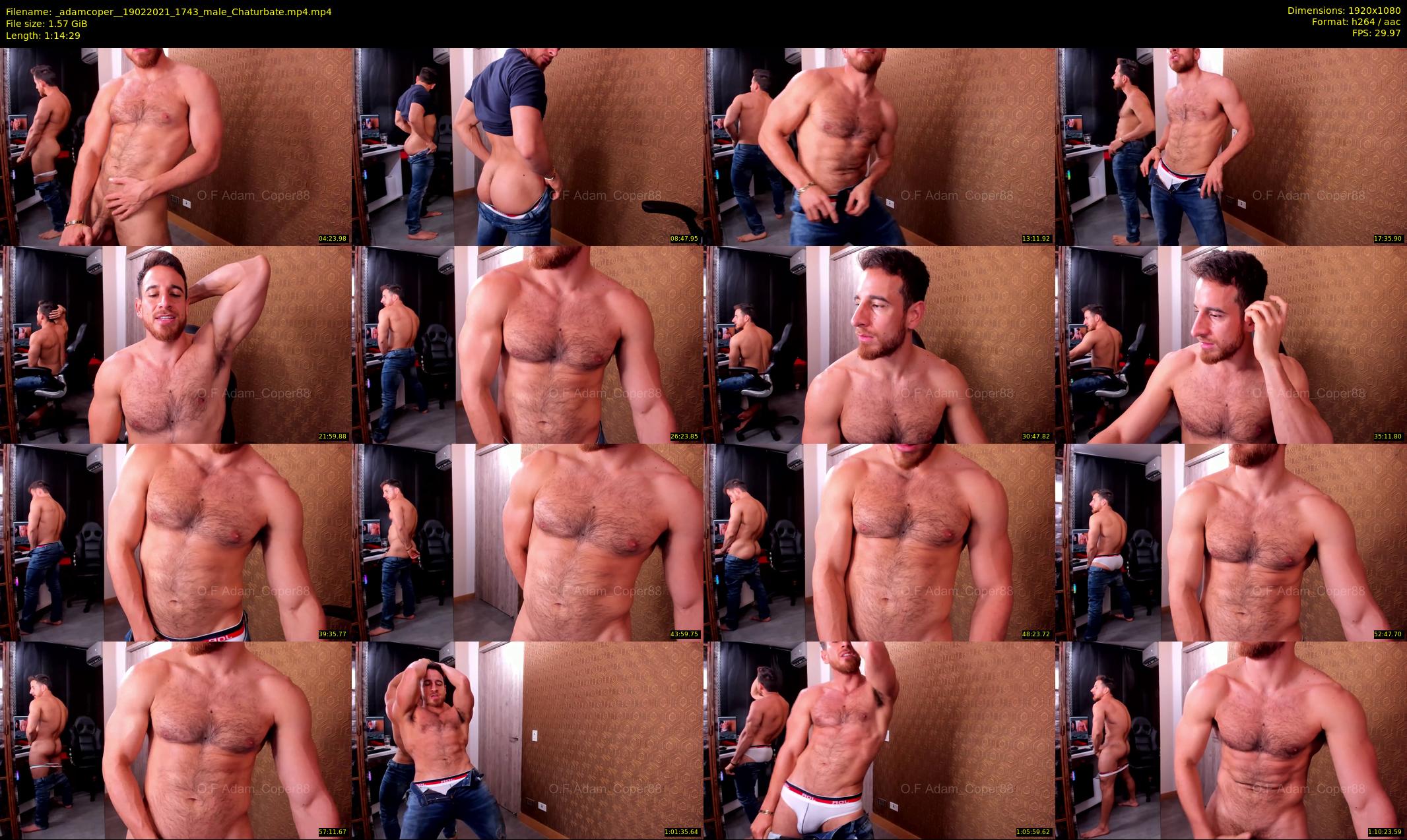 _adamcoper_ — 75 minute Chaturbate male cam show recording, 1080p, Feb 19, 2021