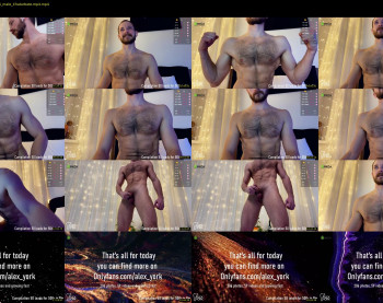 alexyork — 23 minute Chaturbate male cam show recording, 1080p, Feb 19, 2021
