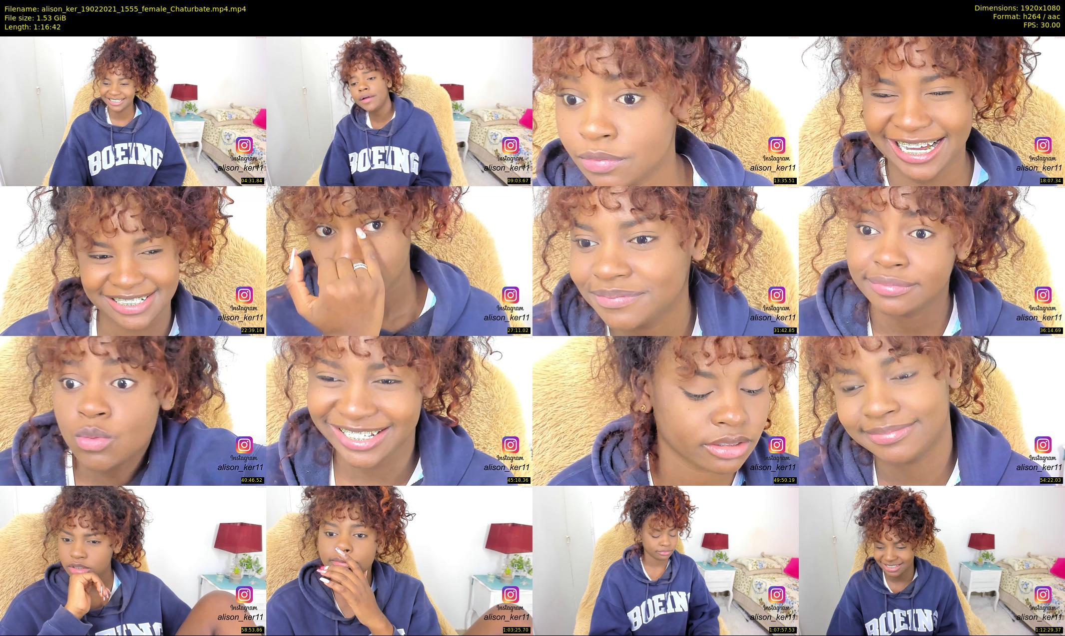 alison_ker — 77 minute Chaturbate female cam show recording, 1080p, Feb 19, 2021