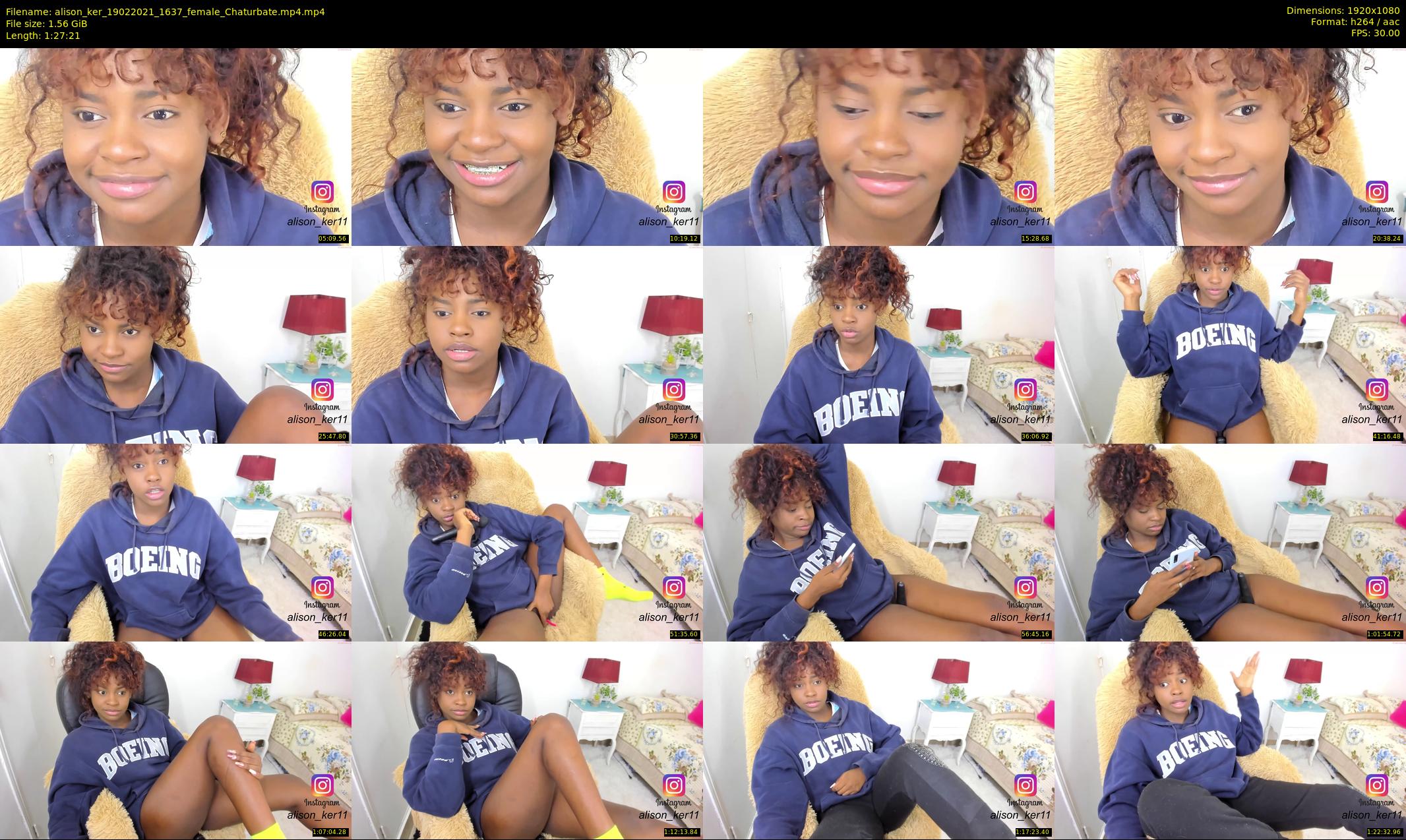 alison_ker — 88 minute Chaturbate female cam show recording, 1080p, Feb 19, 2021