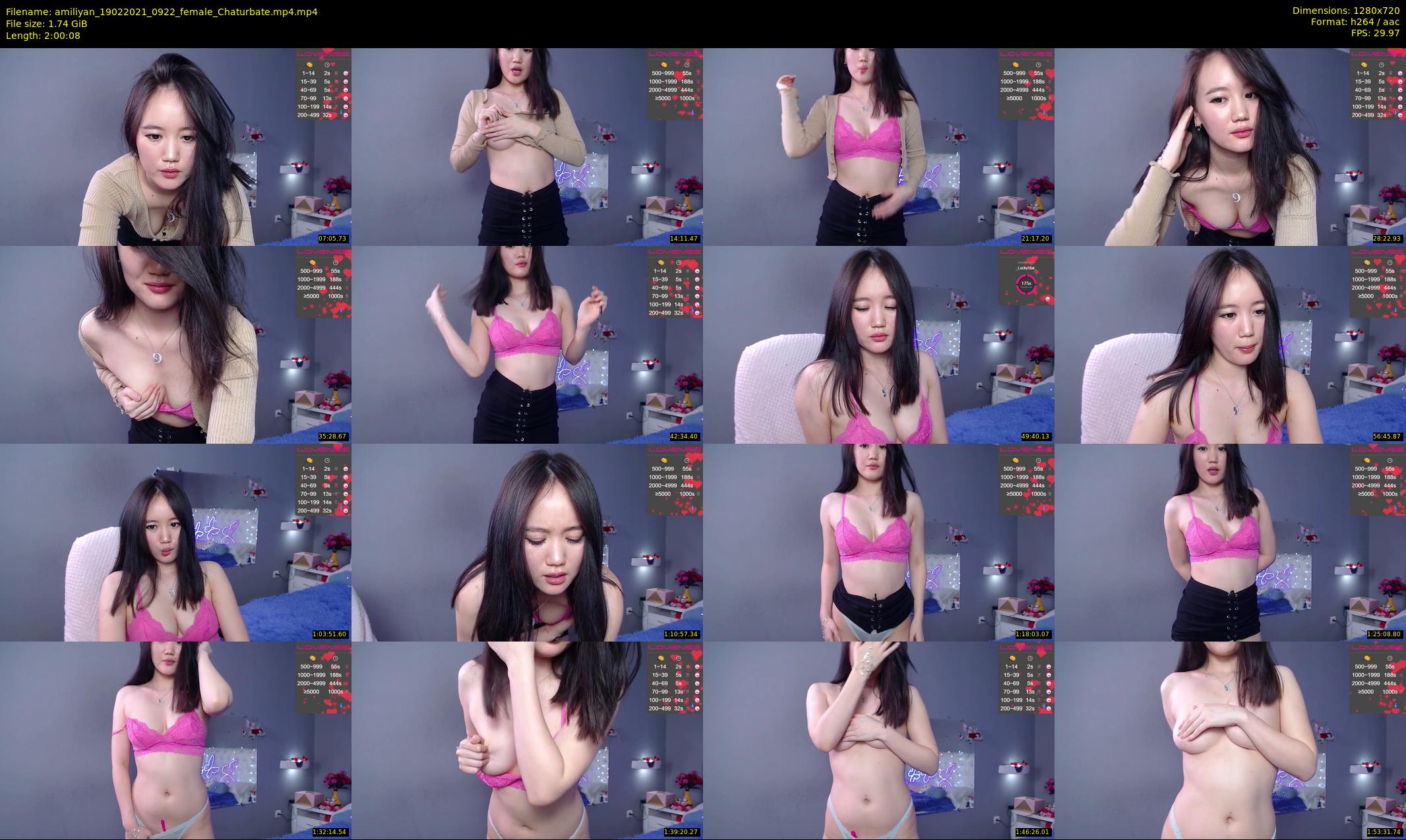 amiliyan — 121 minute Chaturbate female cam show recording, 720p, Feb 19, 2021