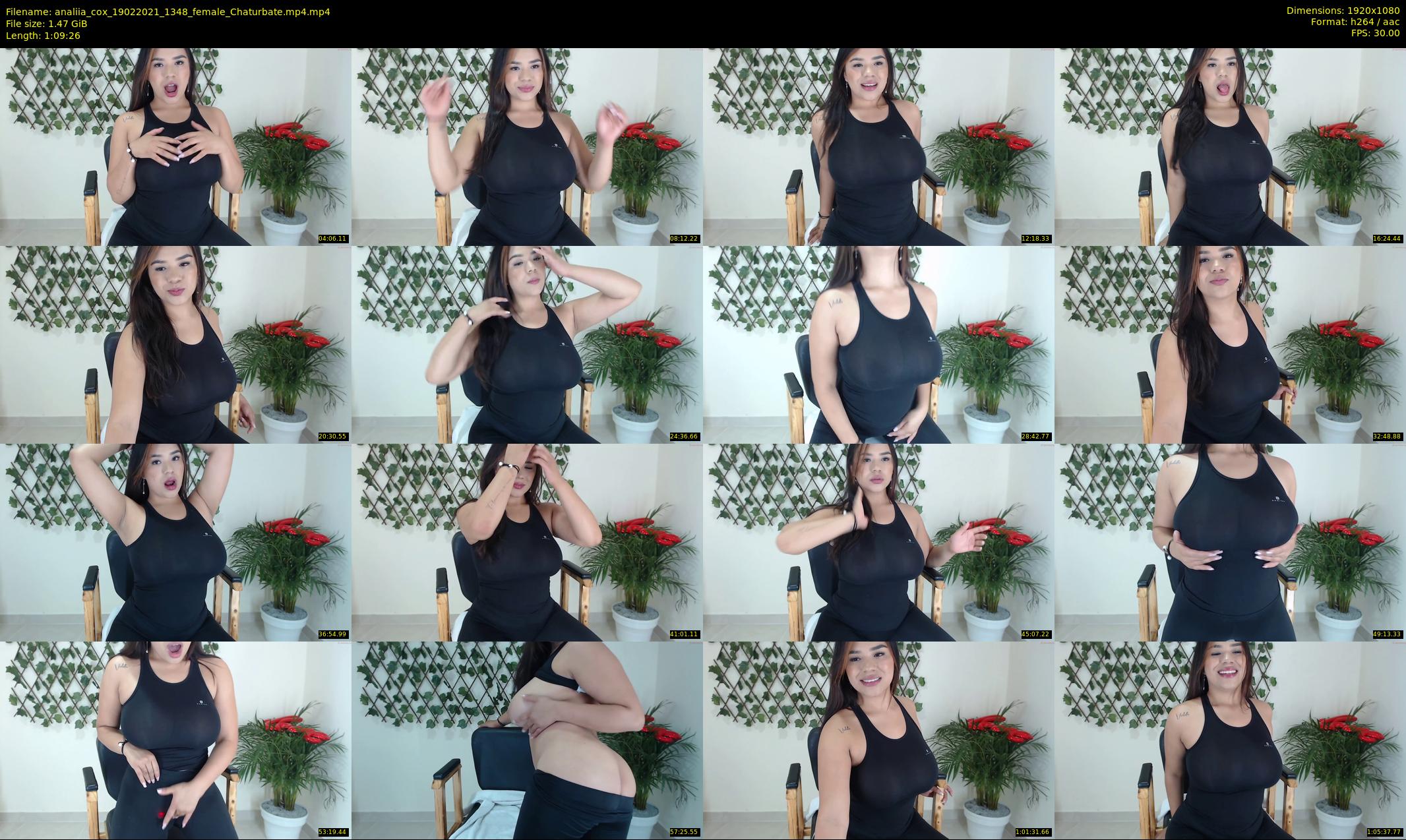 analiia_cox — 70 minute Chaturbate female cam show recording, 1080p, Feb 19, 2021