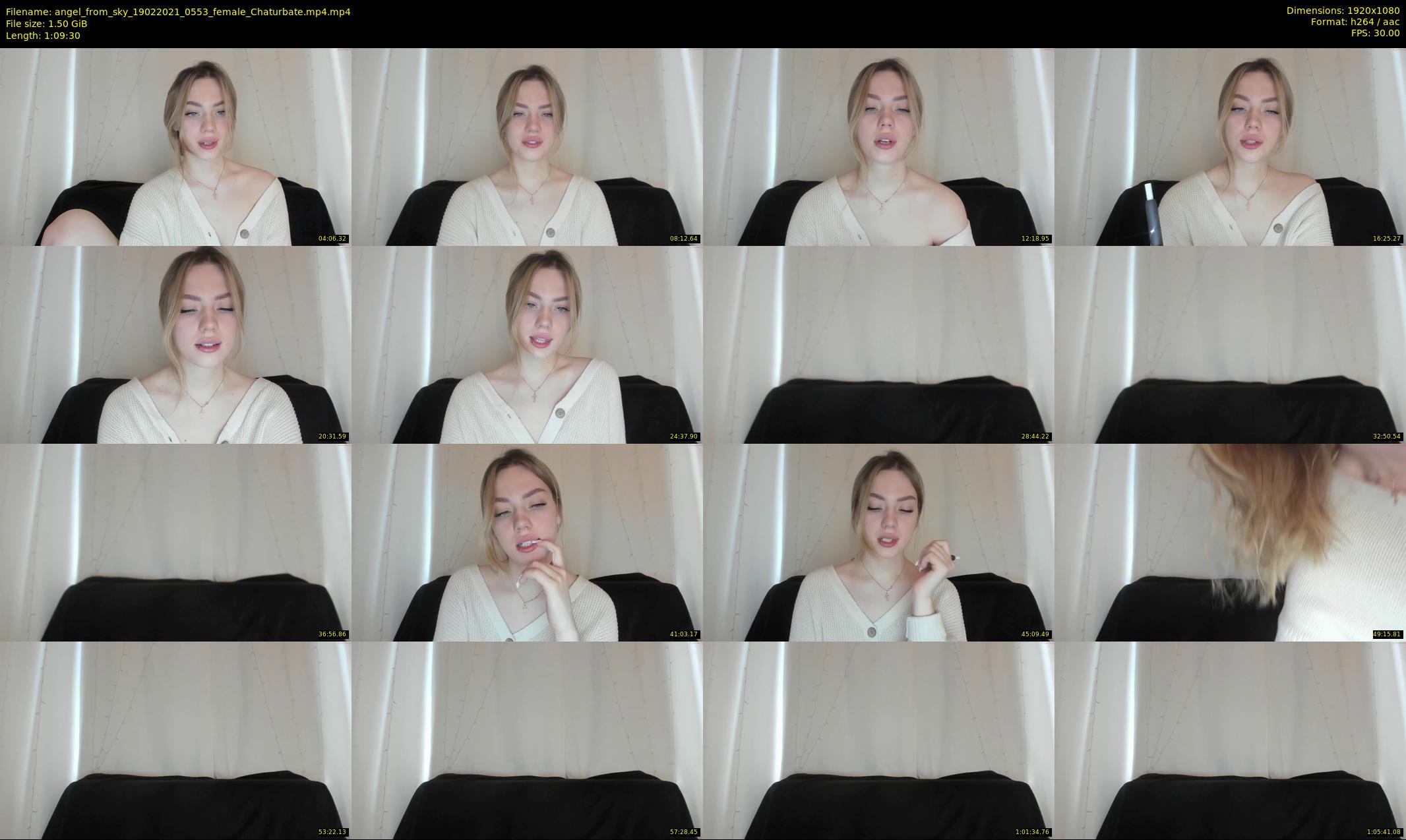 angel_from_sky — 70 minute Chaturbate female cam show recording, 1080p, Feb 19, 2021