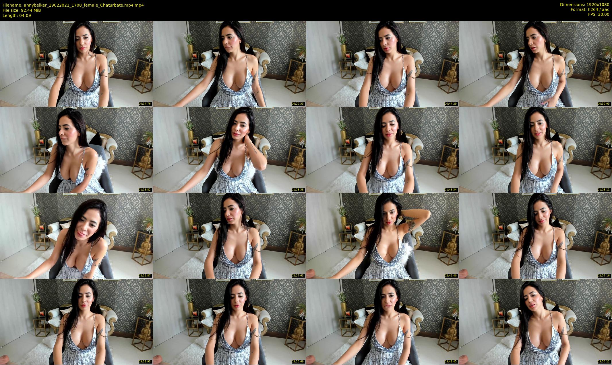 annybeiker — 5 minute Chaturbate female cam show recording, 1080p, Feb 19, 2021