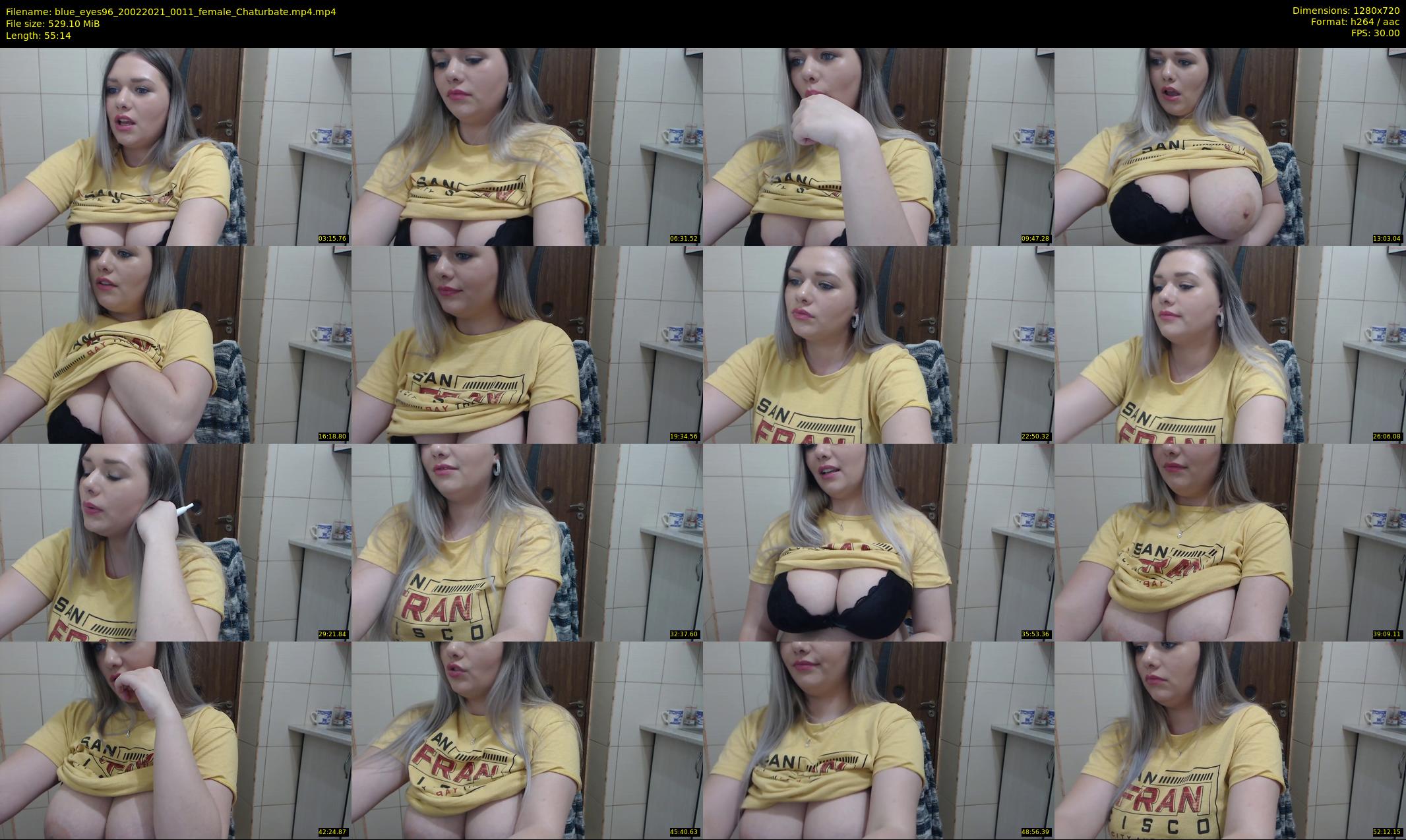 blue_eyes96 — 56 minute Chaturbate female cam show recording, 720p, Feb 20, 2021