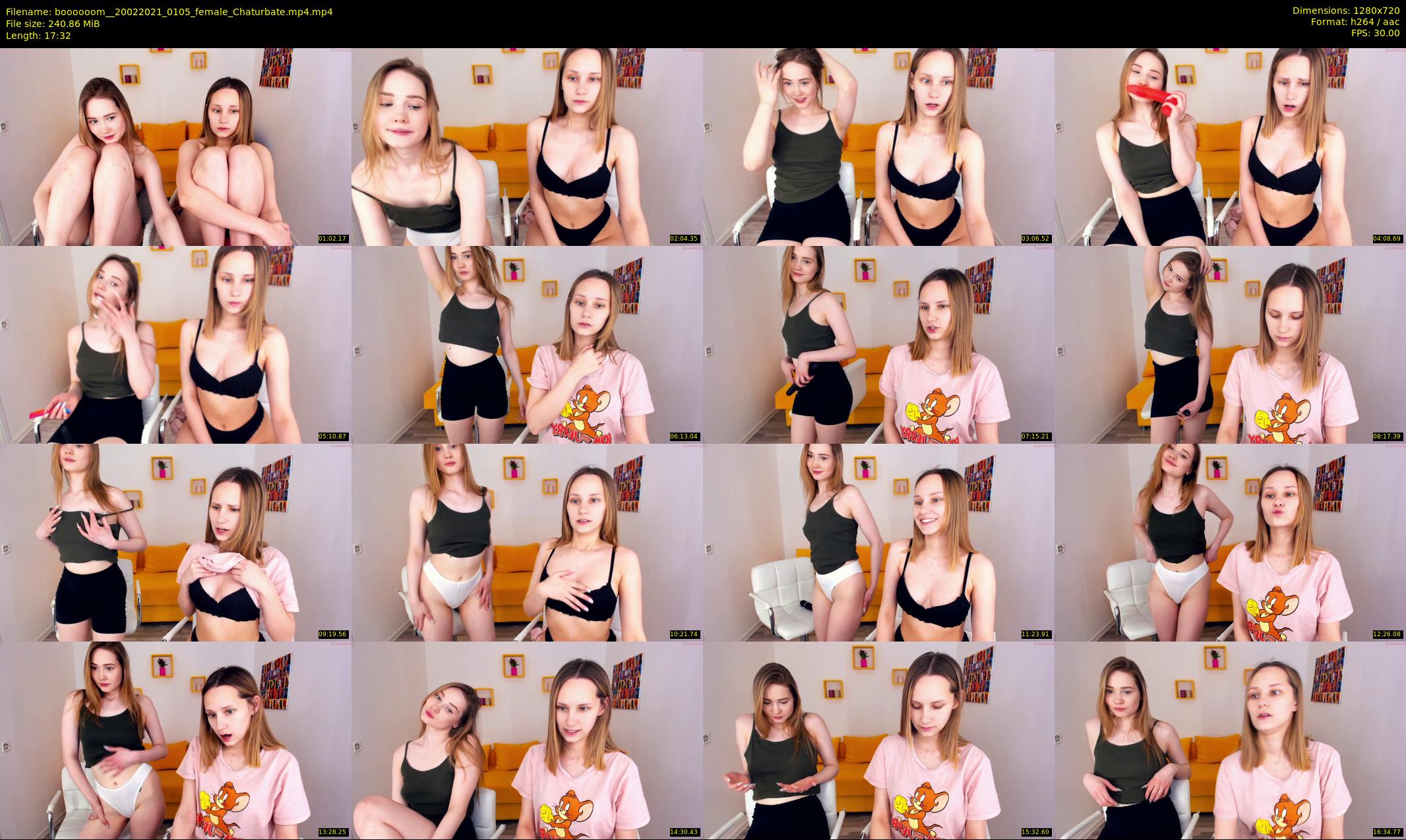 boooooom_ — 18 minute Chaturbate female cam show recording, 720p, Feb 20, 2021