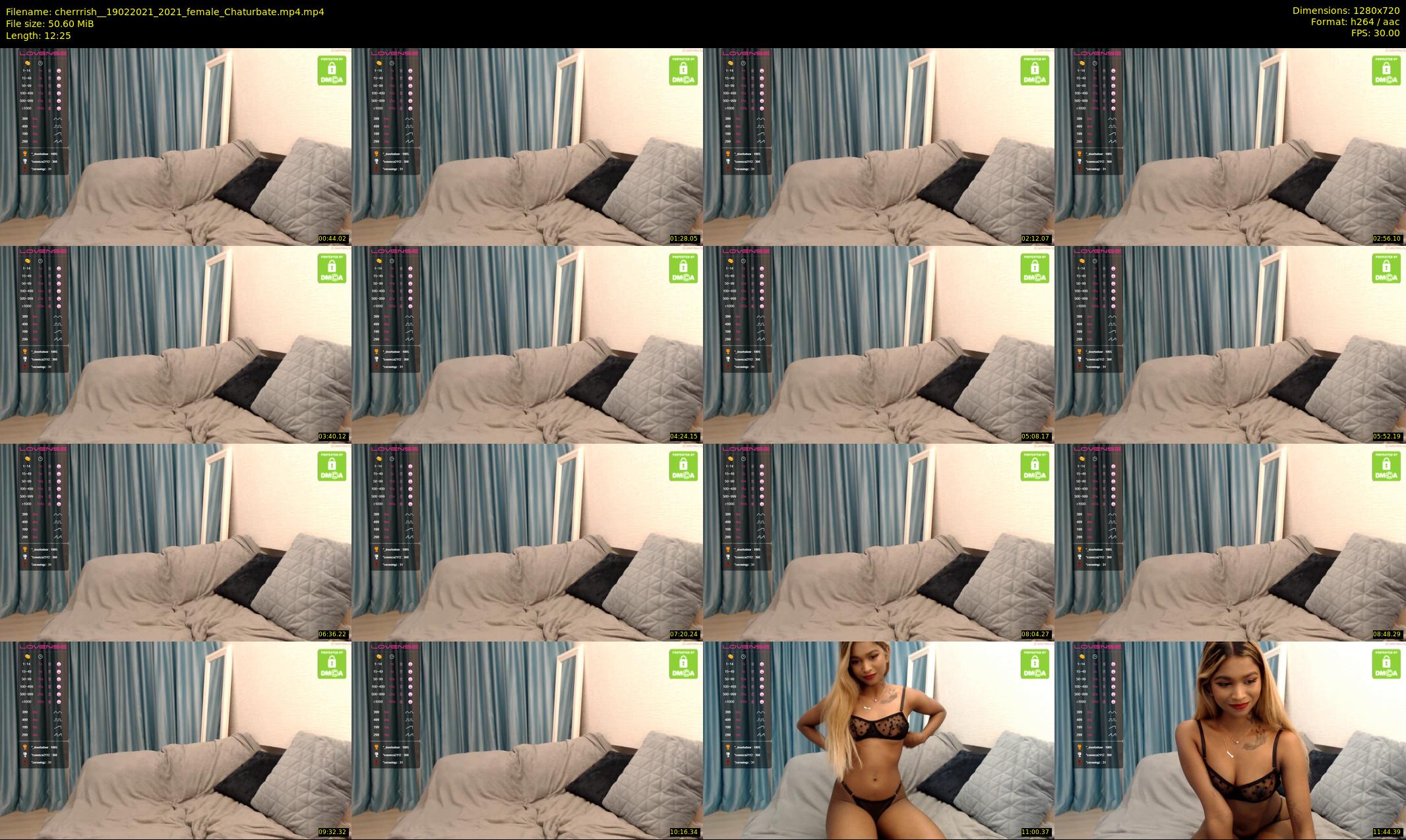 cherrrish_ — 13 minute Chaturbate female cam show recording, 720p, Feb 19, 2021