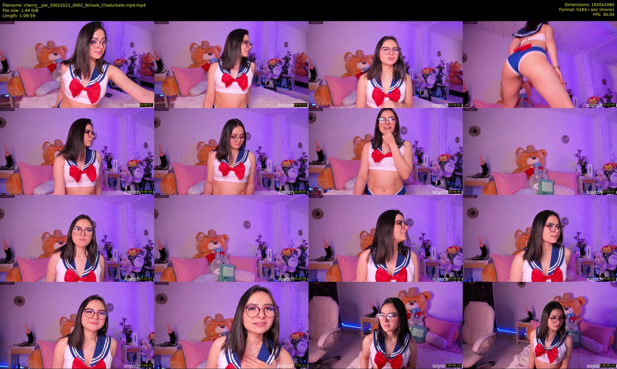 cherry__pie — 70 minute Chaturbate female cam show recording, 1080p, Feb 20, 2021