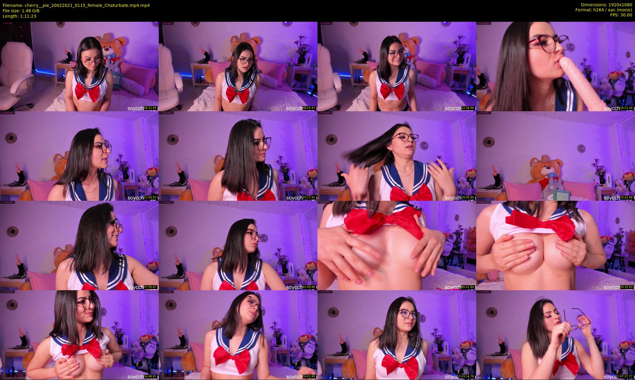 cherry__pie — 72 minute Chaturbate female cam show recording, 1080p, Feb 20, 2021