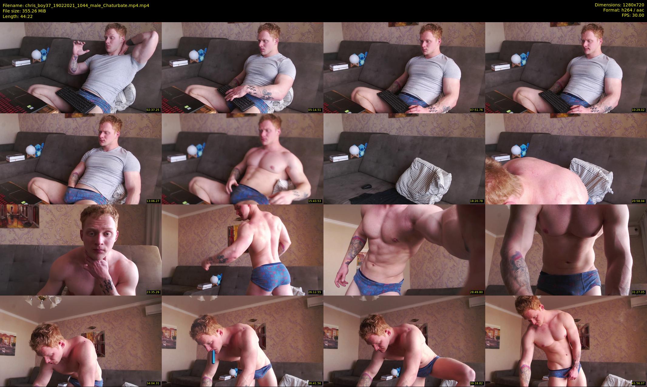 chris_boy37 — 45 minute Chaturbate male cam show recording, 720p, Feb 19, 2021