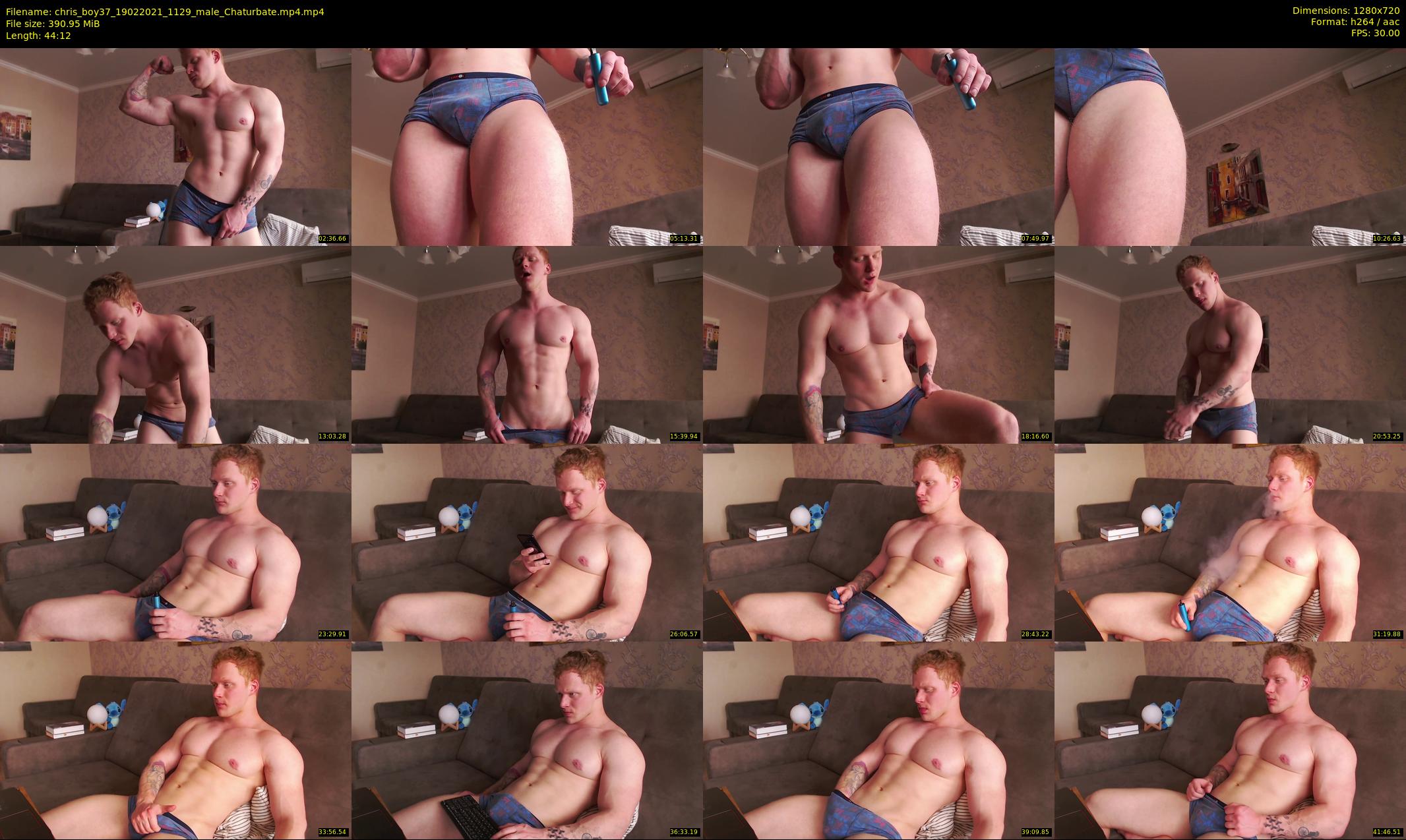 chris_boy37 — 45 minute Chaturbate male cam show recording, 720p, Feb 19, 2021