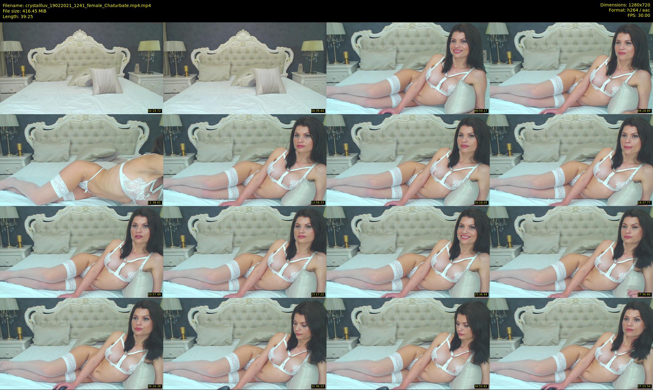 crystallluv — 40 minute Chaturbate female cam show recording, 720p, Feb 19, 2021