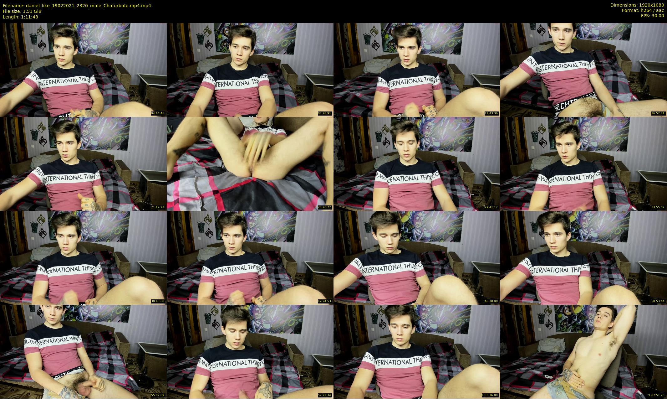 daniel_like — 72 minute Chaturbate male cam show recording, 1080p, Feb 19, 2021