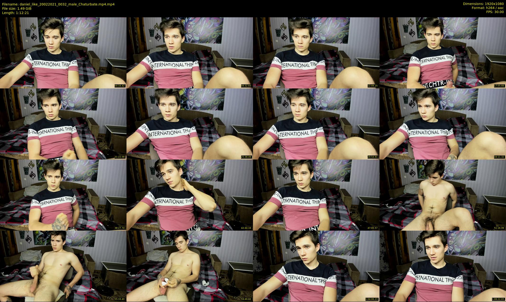 daniel_like — 73 minute Chaturbate male cam show recording, 1080p, Feb 20, 2021