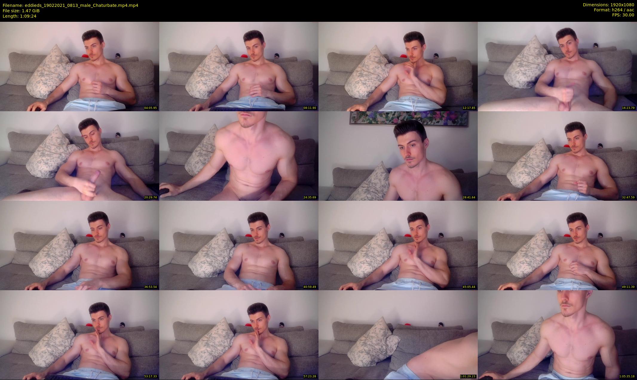 eddieds — 70 minute Chaturbate male cam show recording, 1080p, Feb 19, 2021