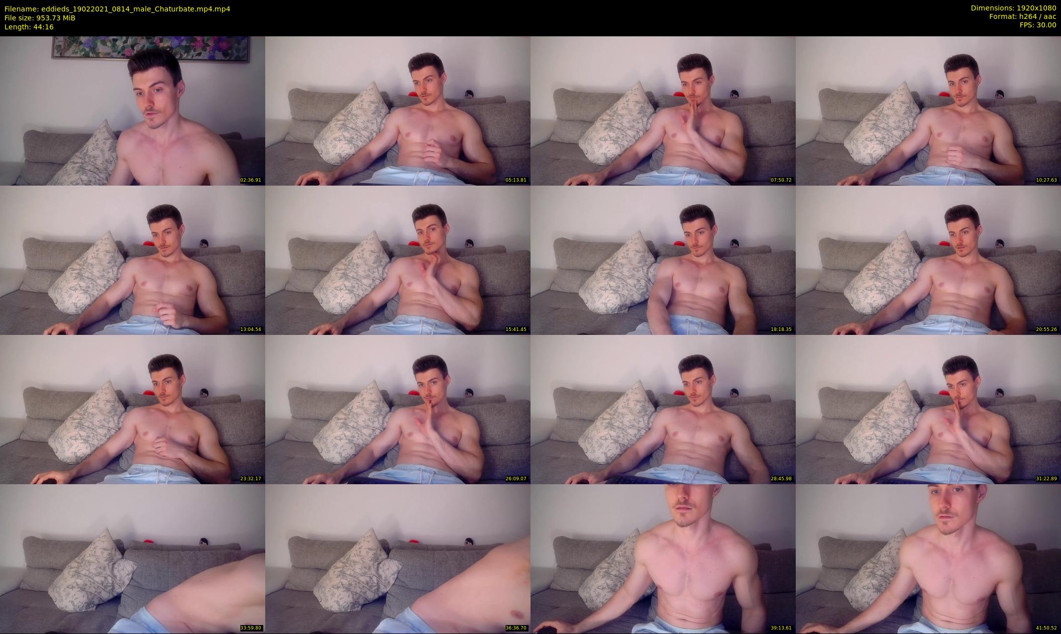eddieds — 45 minute Chaturbate male cam show recording, 1080p, Feb 19, 2021
