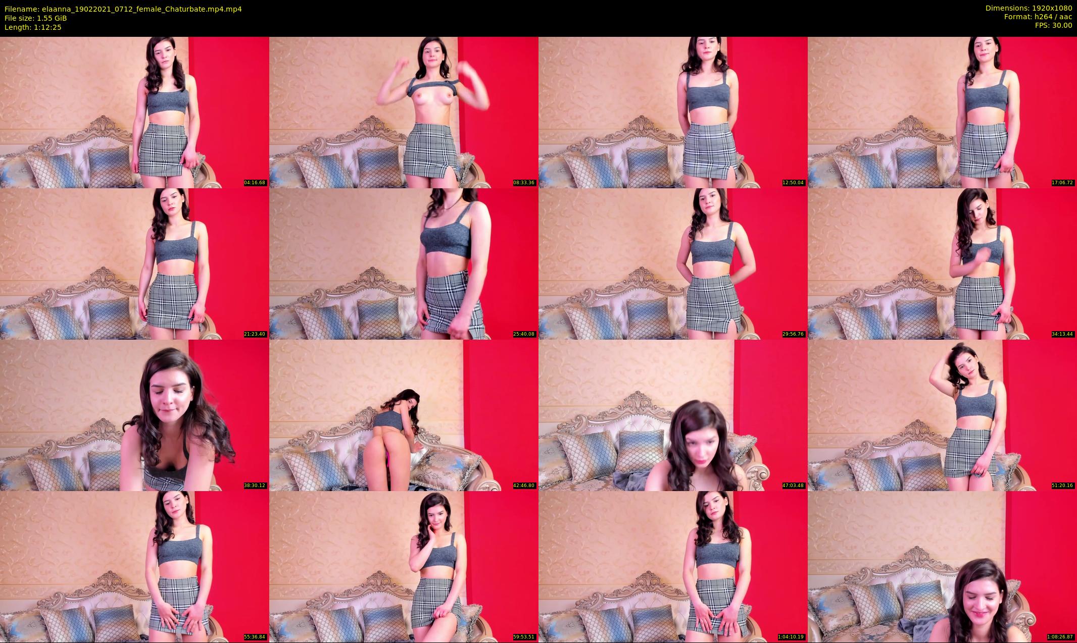 elaanna — 73 minute Chaturbate female cam show recording, 1080p, Feb 19, 2021