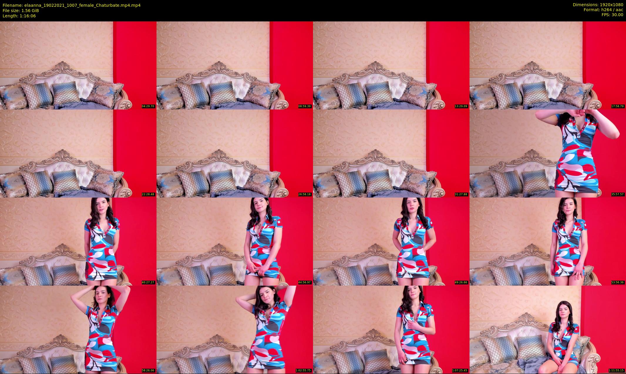 elaanna — 77 minute Chaturbate female cam show recording, 1080p, Feb 19, 2021