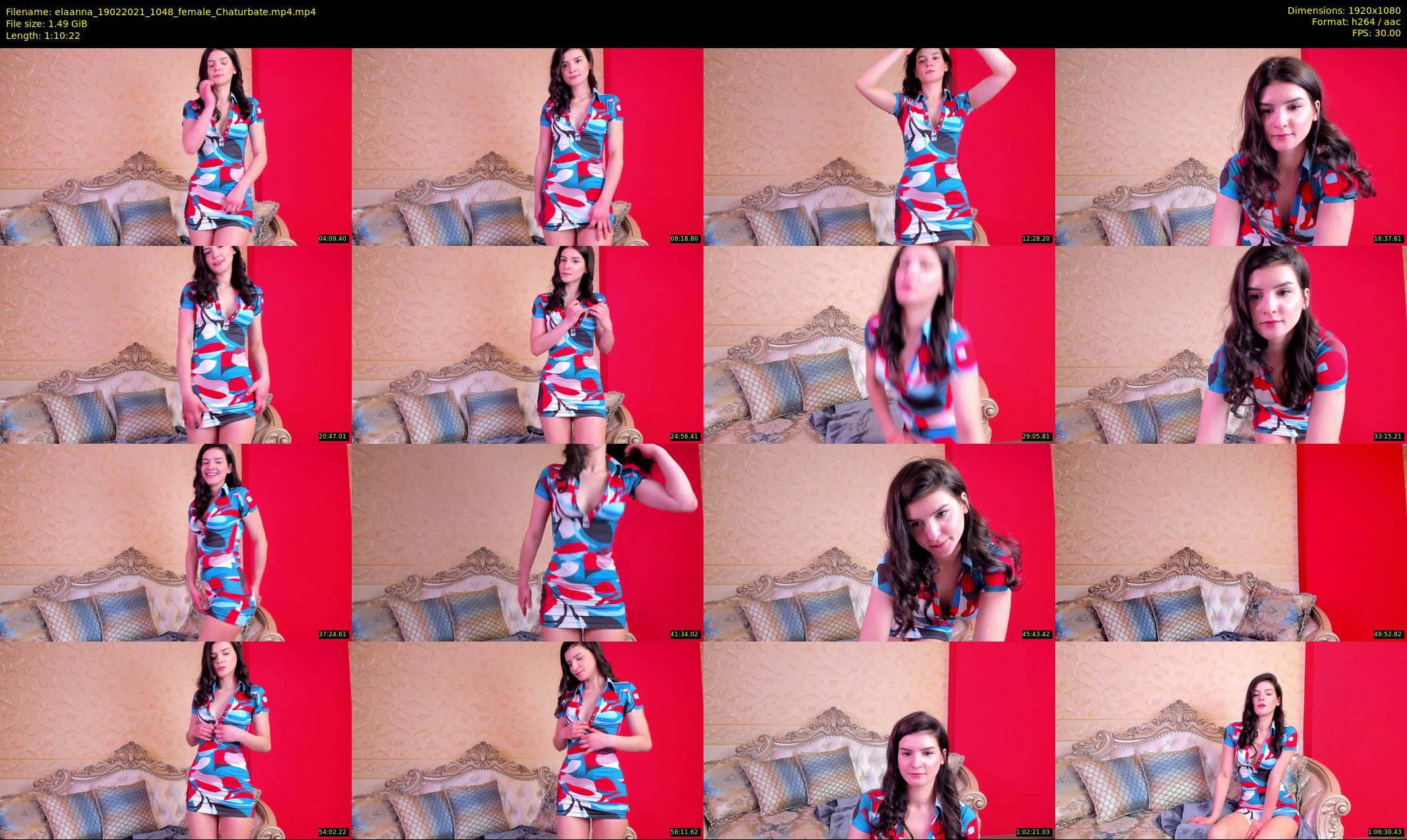 elaanna — 71 minute Chaturbate female cam show recording, 1080p, Feb 19, 2021