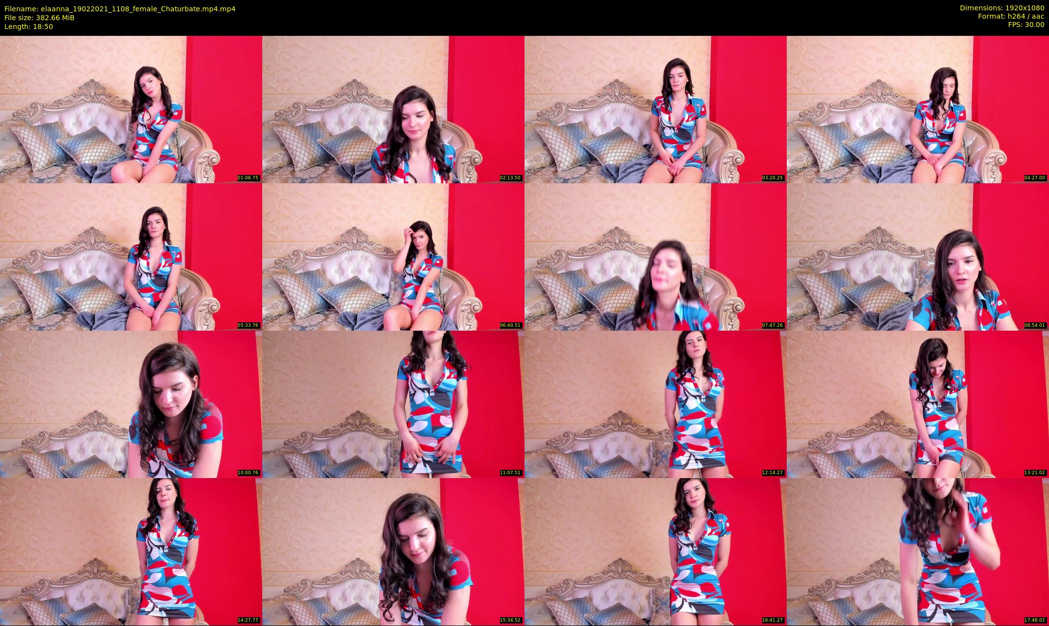 elaanna — 19 minute Chaturbate female cam show recording, 1080p, Feb 19, 2021