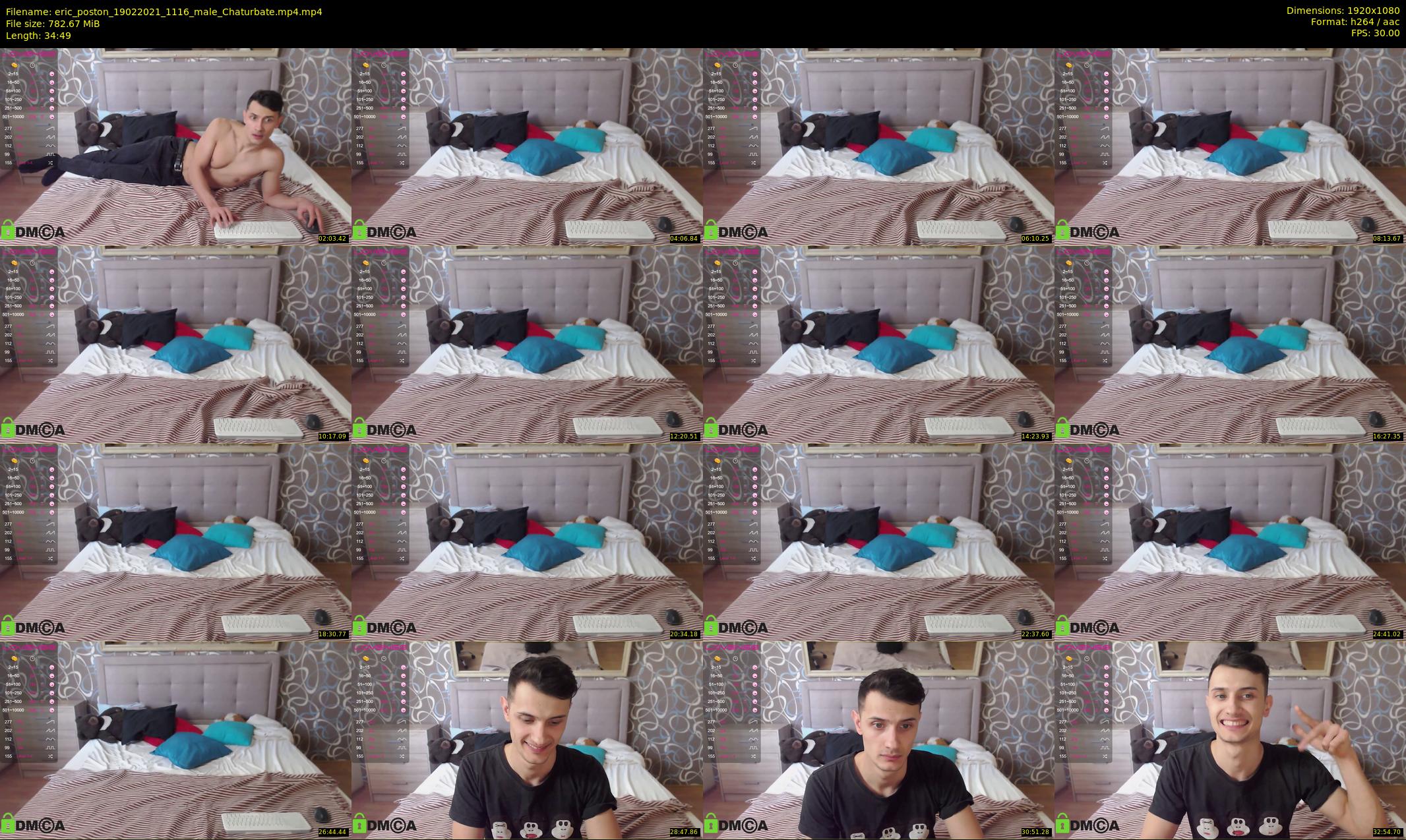 eric_poston — 35 minute Chaturbate male cam show recording, 1080p, Feb 19, 2021