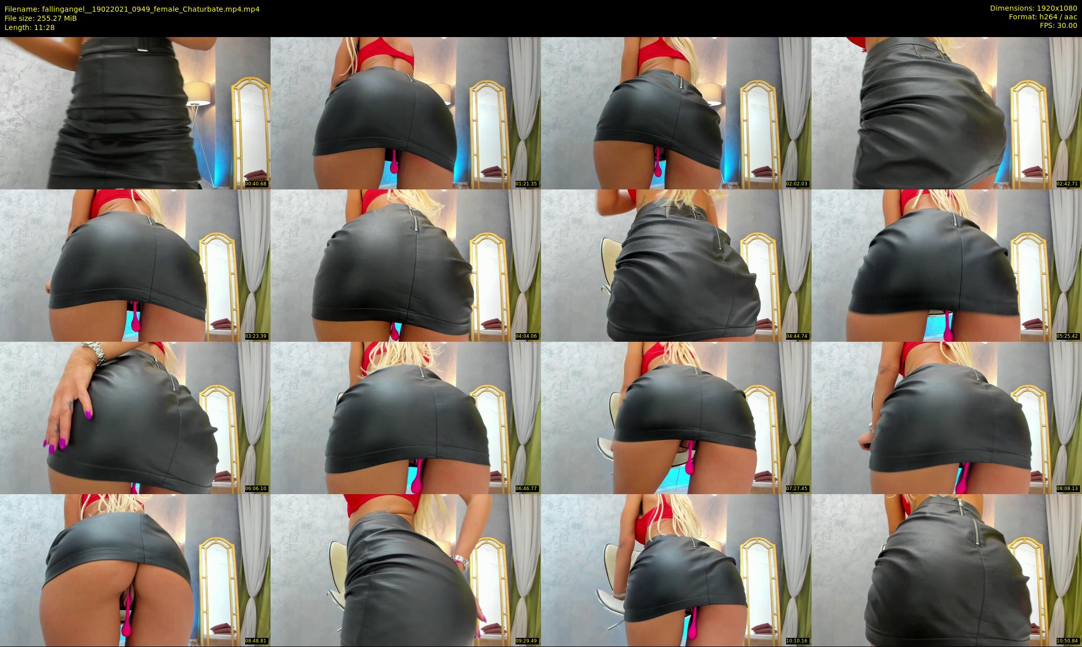 fallingangel_ — 12 minute Chaturbate female cam show recording, 1080p, Feb 19, 2021