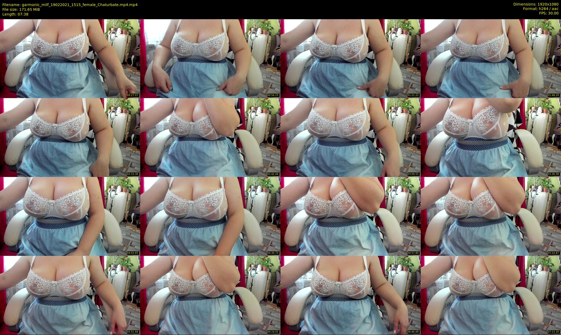 garmonic_milf — 8 minute Chaturbate female cam show recording, 1080p, Feb 19, 2021