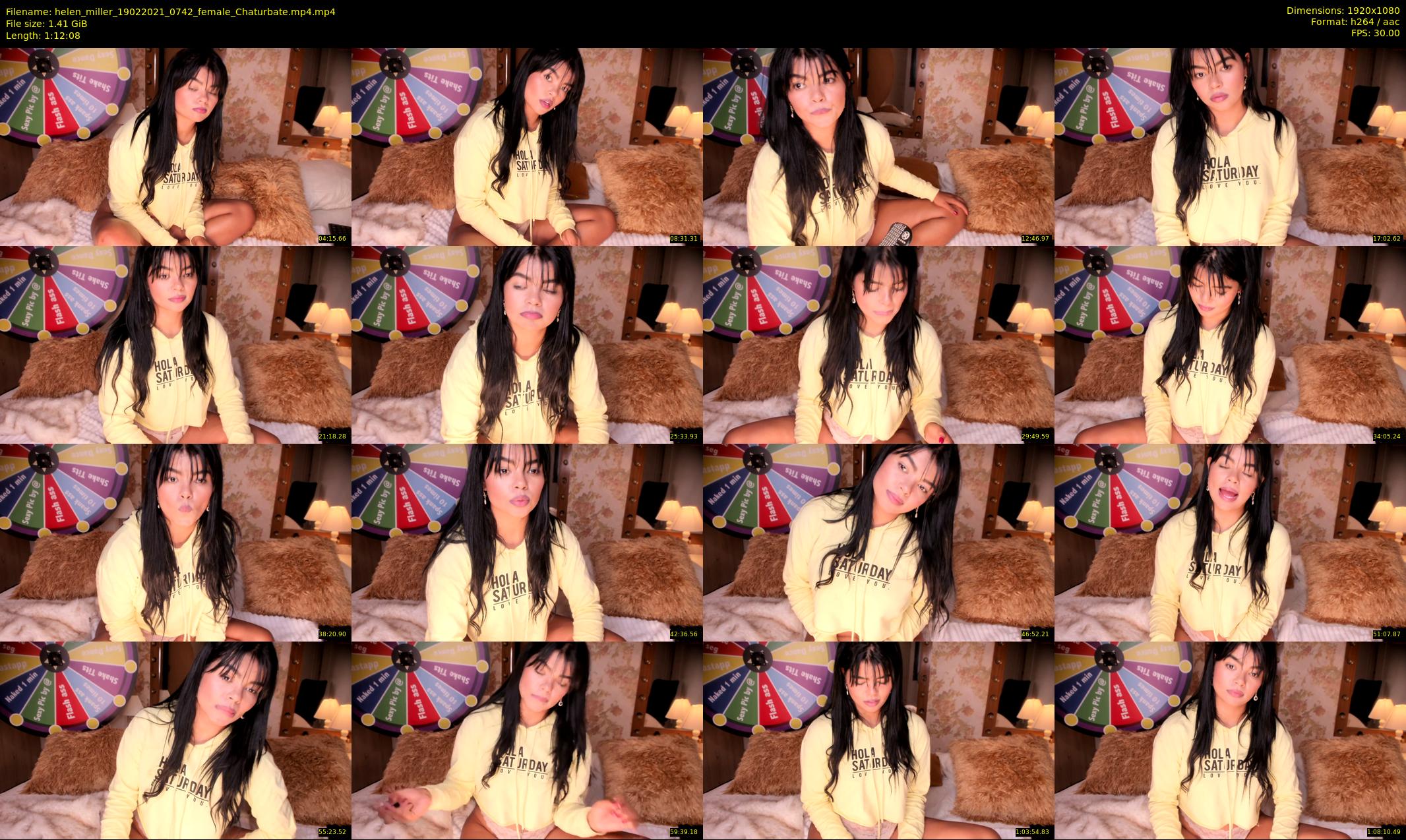 helen_miller — 73 minute Chaturbate female cam show recording, 1080p, Feb 19, 2021