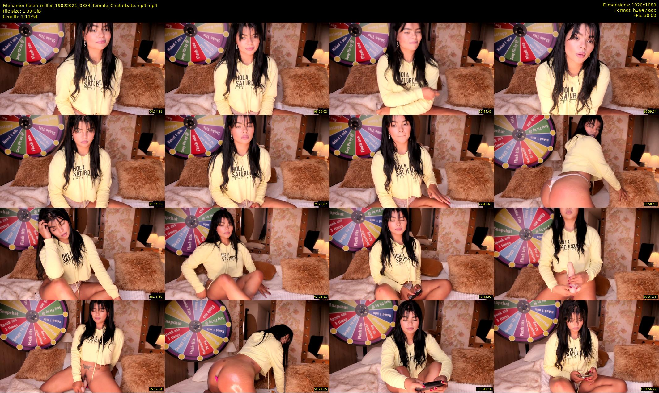 helen_miller — 72 minute Chaturbate female cam show recording, 1080p, Feb 19, 2021