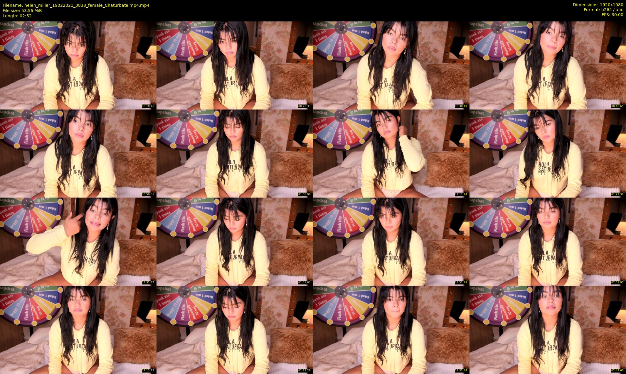 helen_miller — 3 minute Chaturbate female cam show recording, 1080p, Feb 19, 2021
