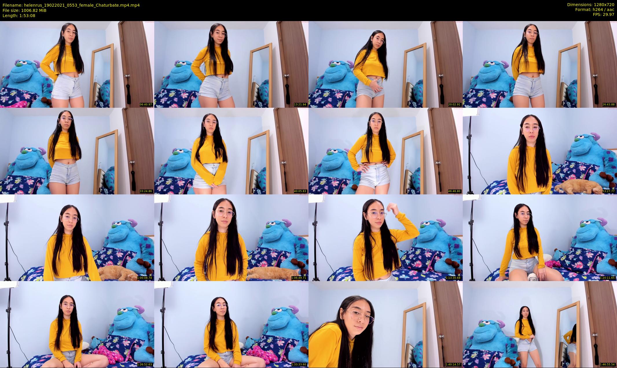 helenrus — 114 minute Chaturbate female cam show recording, 720p, Feb 19, 2021