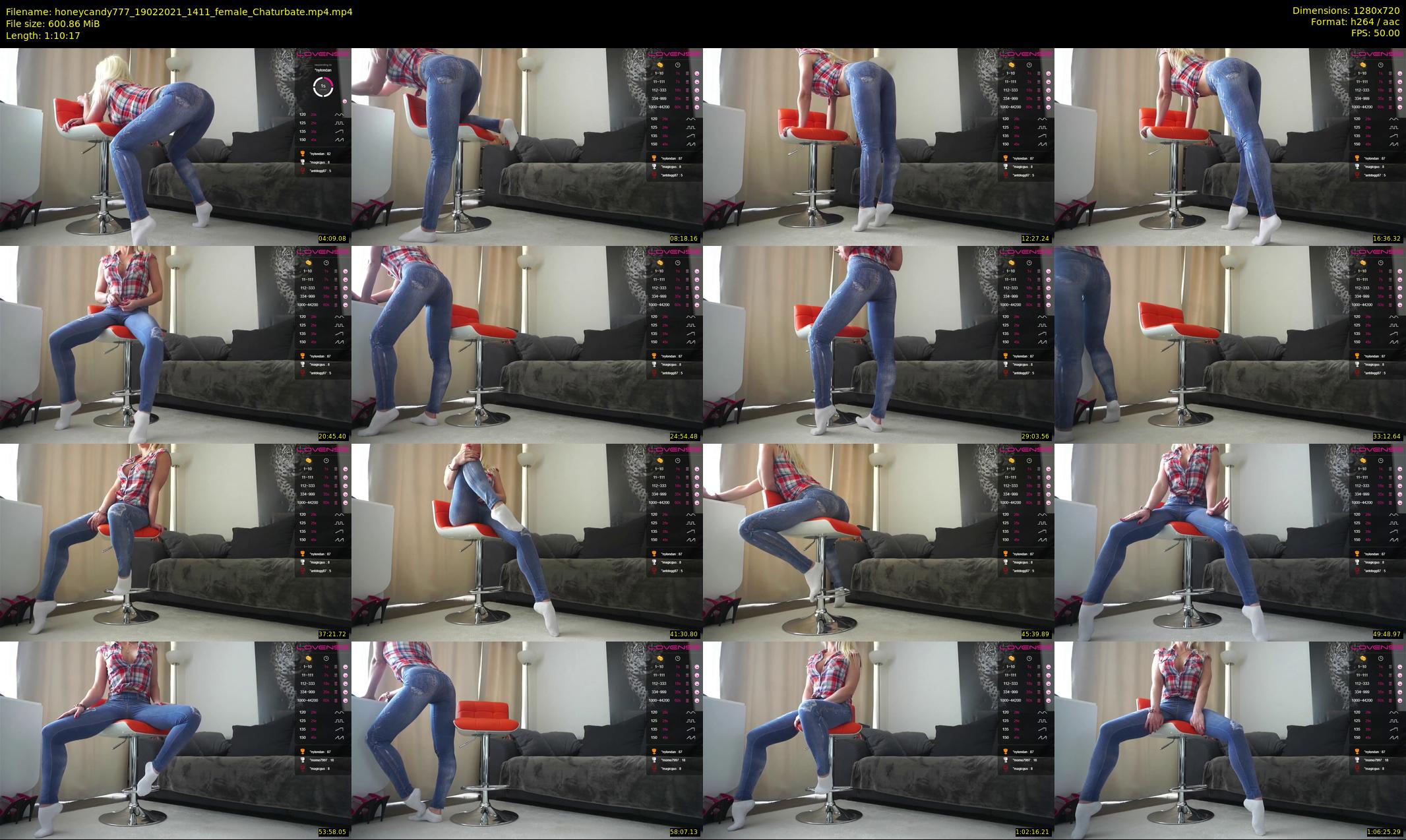 honeycandy777 — 71 minute Chaturbate couple cam show recording, 720p, Feb 19, 2021
