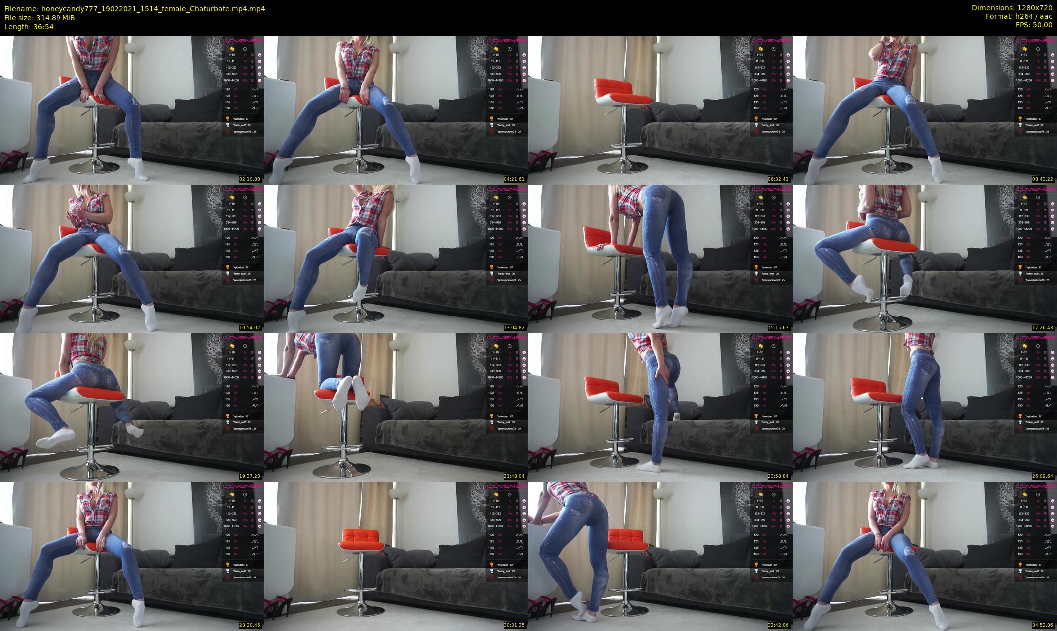 honeycandy777 — 37 minute Chaturbate couple cam show recording, 720p, Feb 19, 2021