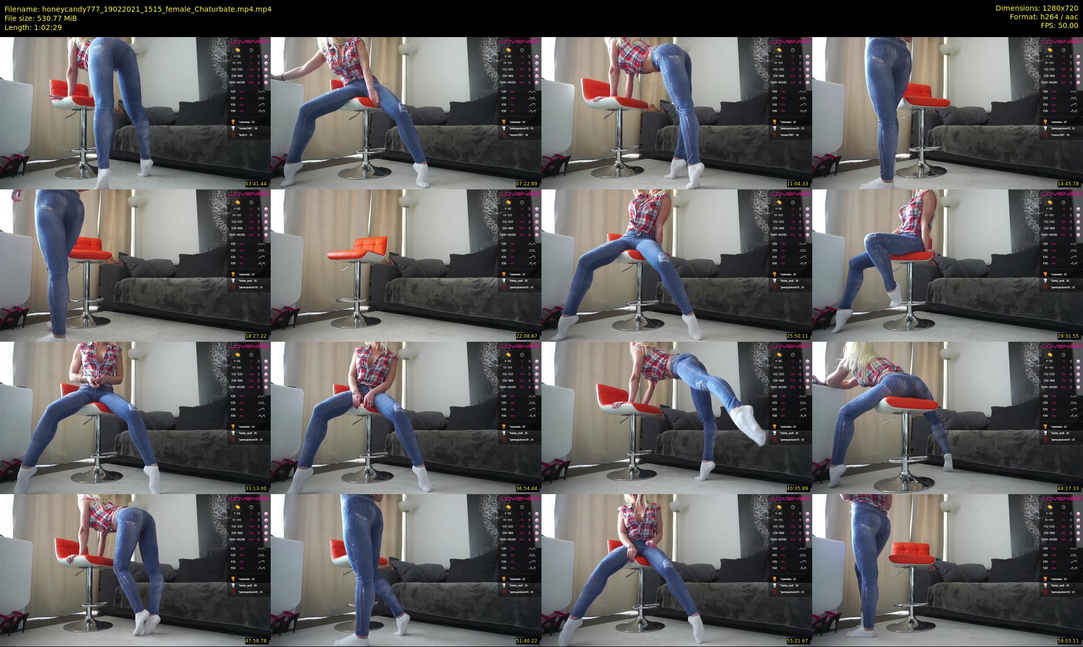 honeycandy777 — 63 minute Chaturbate couple cam show recording, 720p, Feb 19, 2021