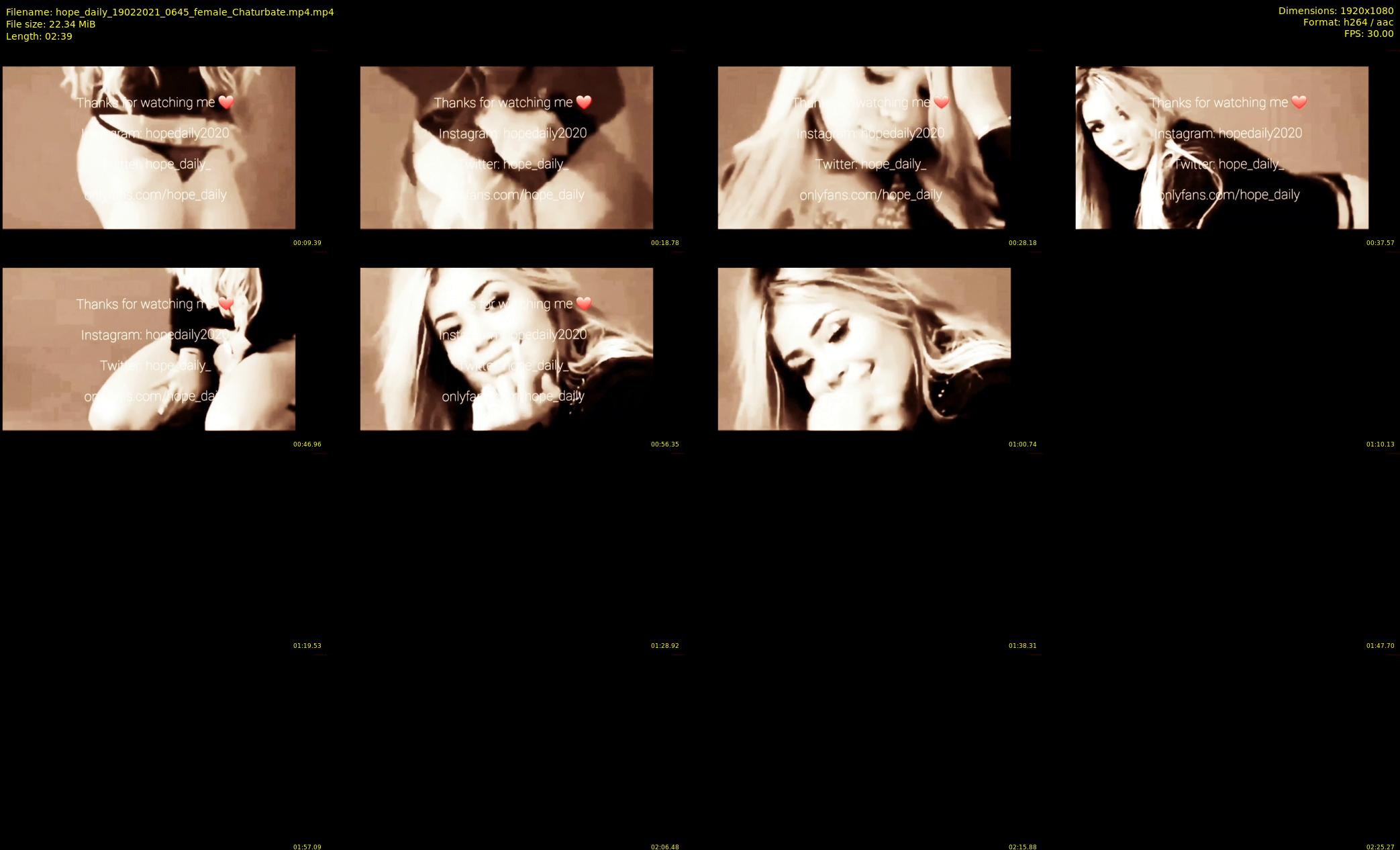 hope_daily — 3 minute Chaturbate female cam show recording, 1080p, Feb 19, 2021