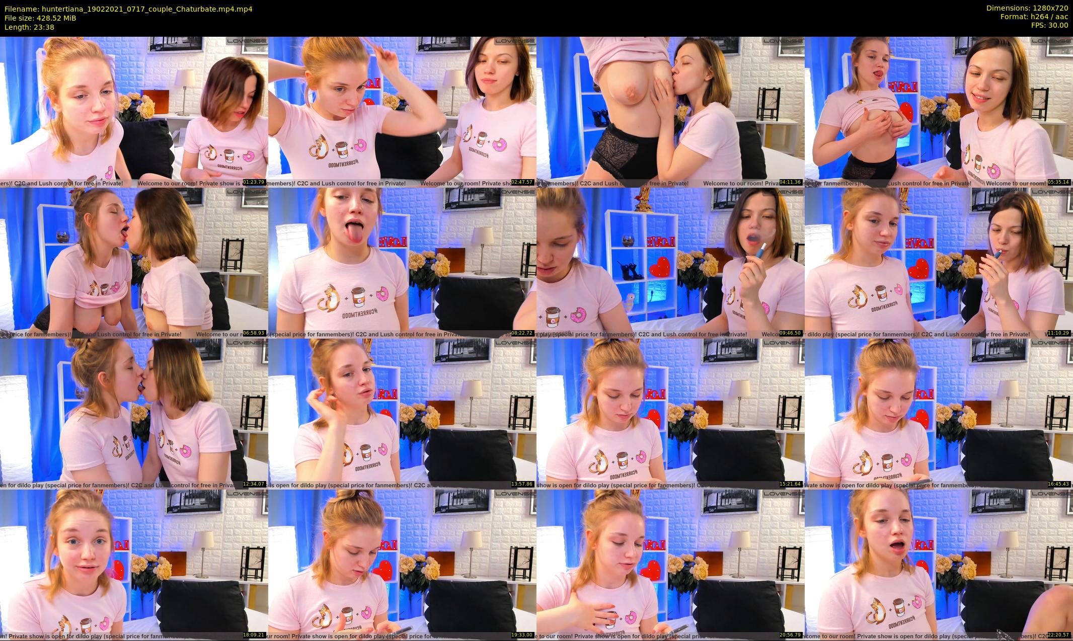 huntertiana — 24 minute Chaturbate female cam show recording, 720p, Feb 19, 2021