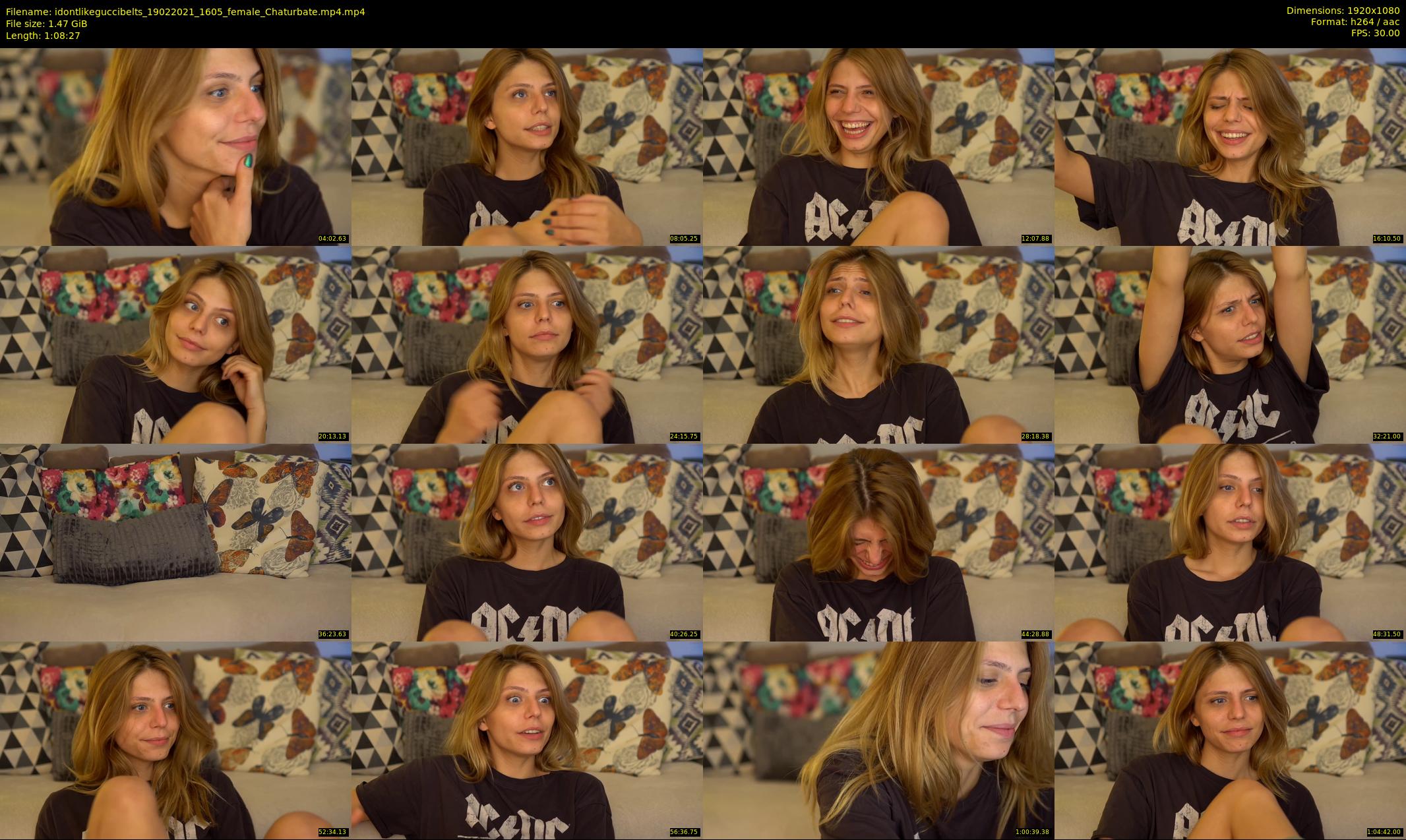 idontlikeguccibelts — 69 minute Chaturbate female cam show recording, 1080p, Feb 19, 2021