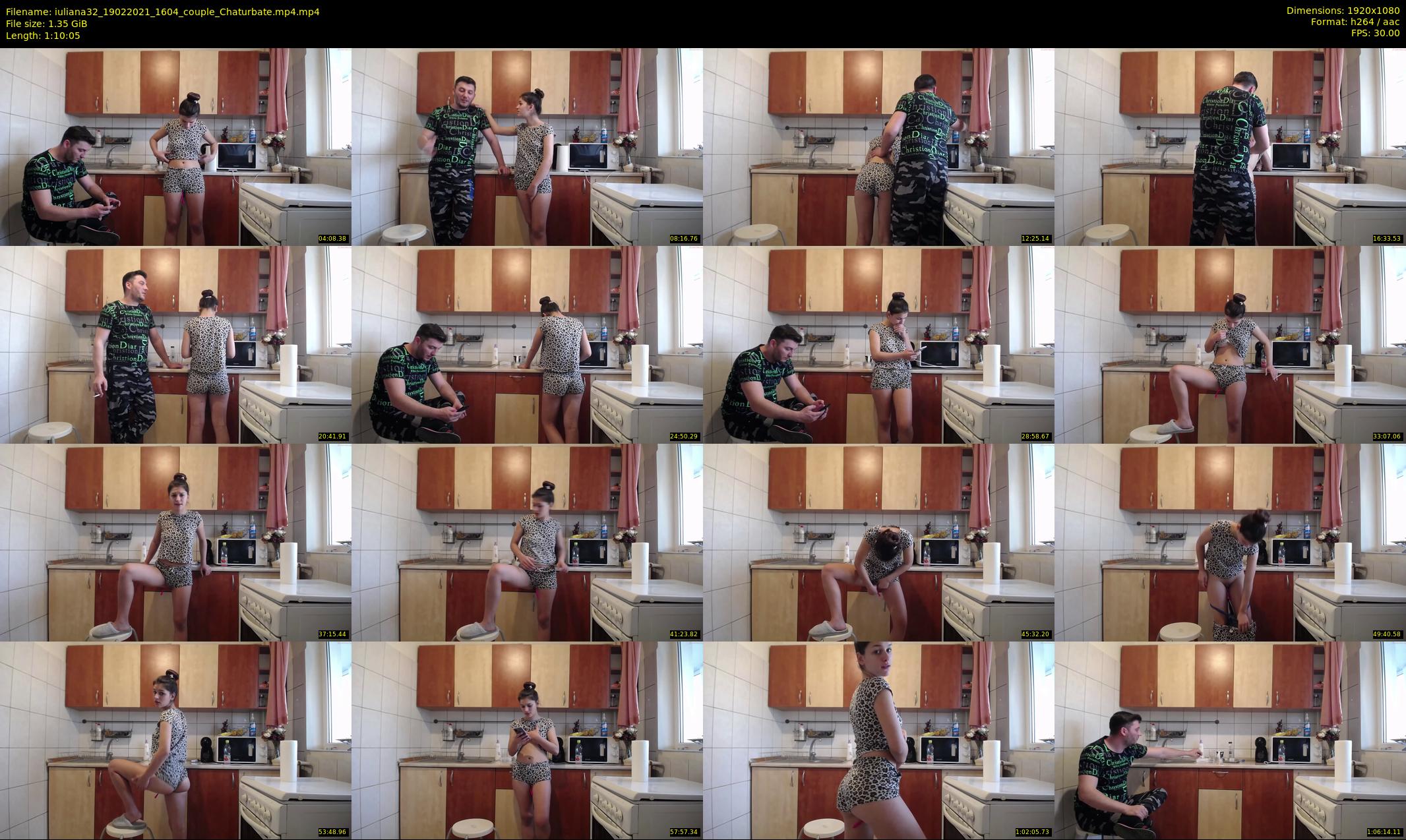 iuliana32 — 71 minute Chaturbate couple cam show recording, 1080p, Feb 19, 2021