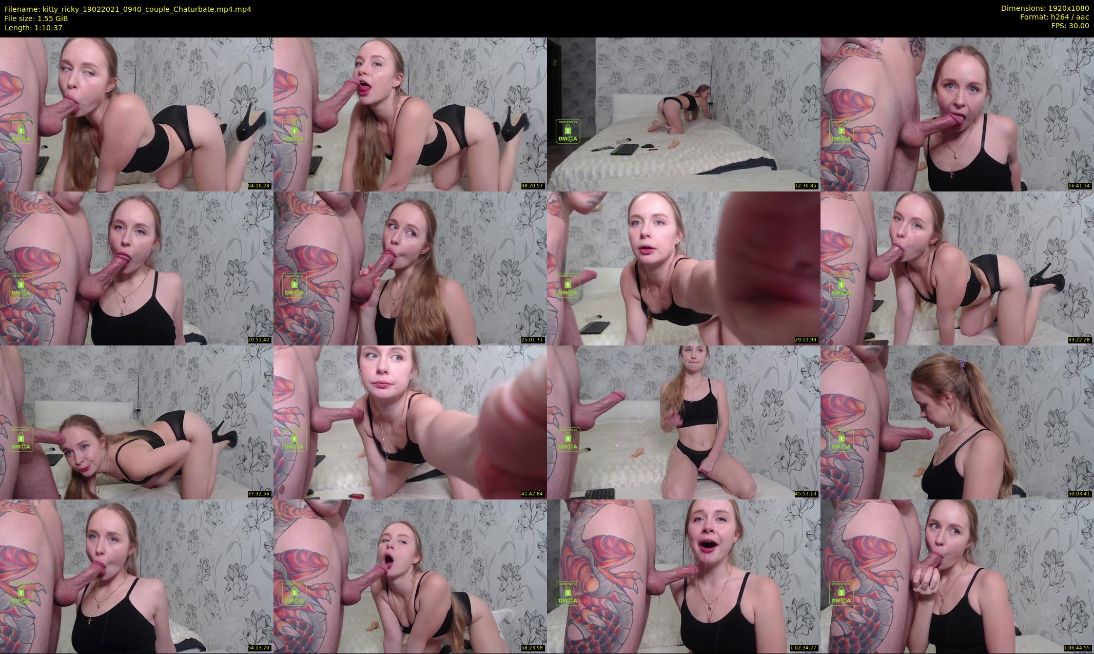 kitty_ricky — 71 minute Chaturbate couple cam show recording, 1080p, Feb 19, 2021