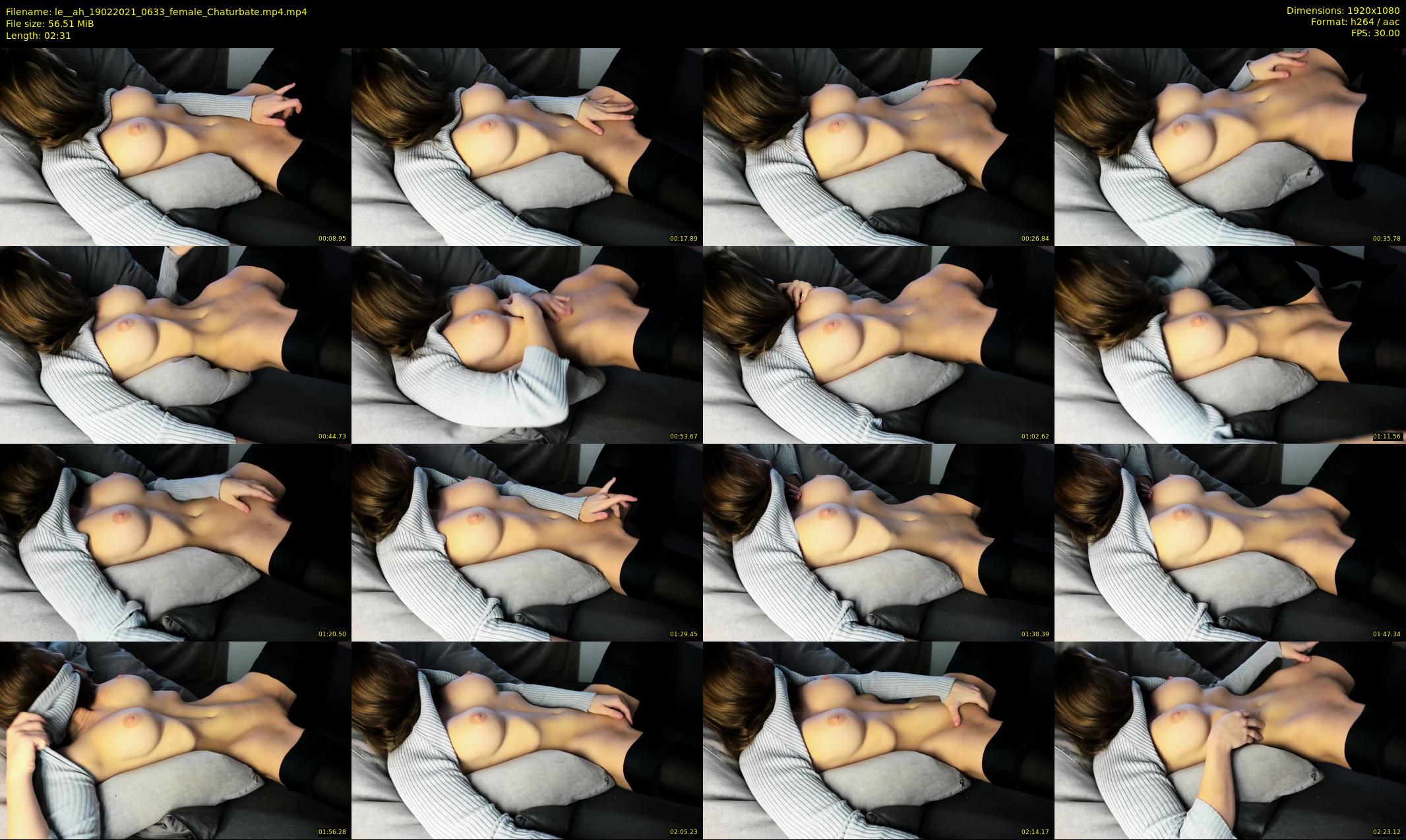 le__ah — 3 minute Chaturbate female cam show recording, 1080p, Feb 19, 2021